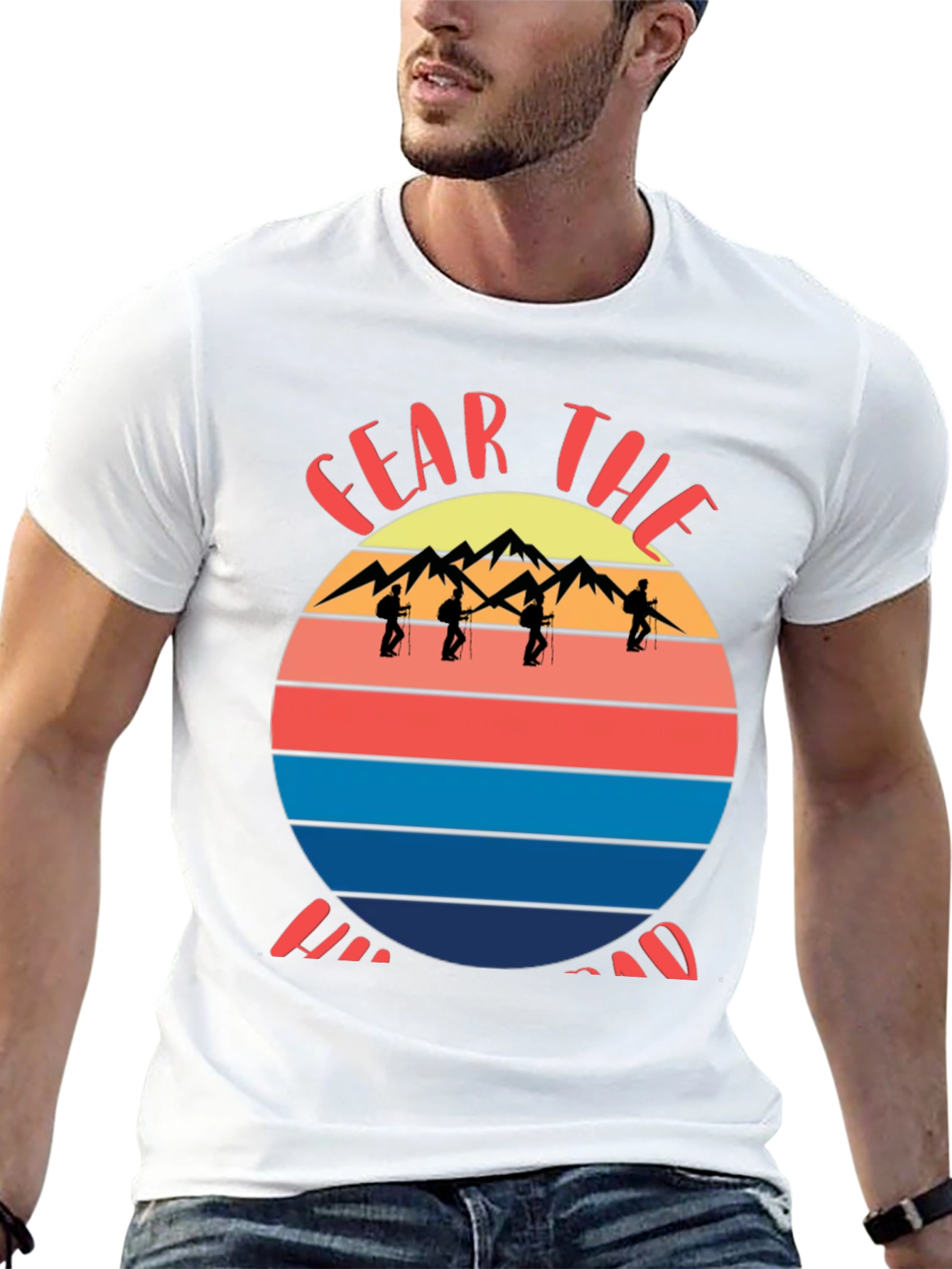 Fear the Hike T-Shirt - Mountain Hiking Apparel