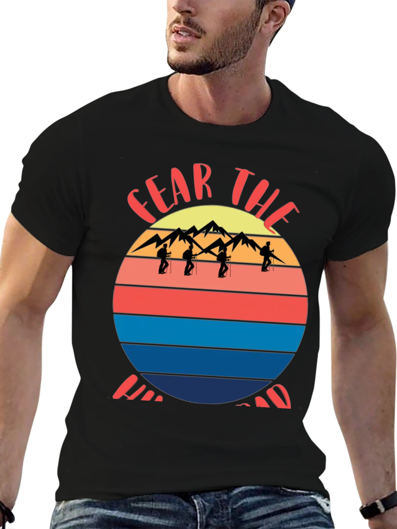 Fear the Hike T-Shirt - Mountain Hiking Apparel