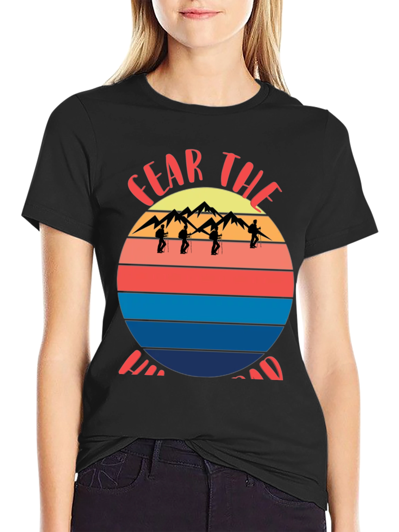 Fear the Hike T-Shirt - Mountain Hiking Apparel