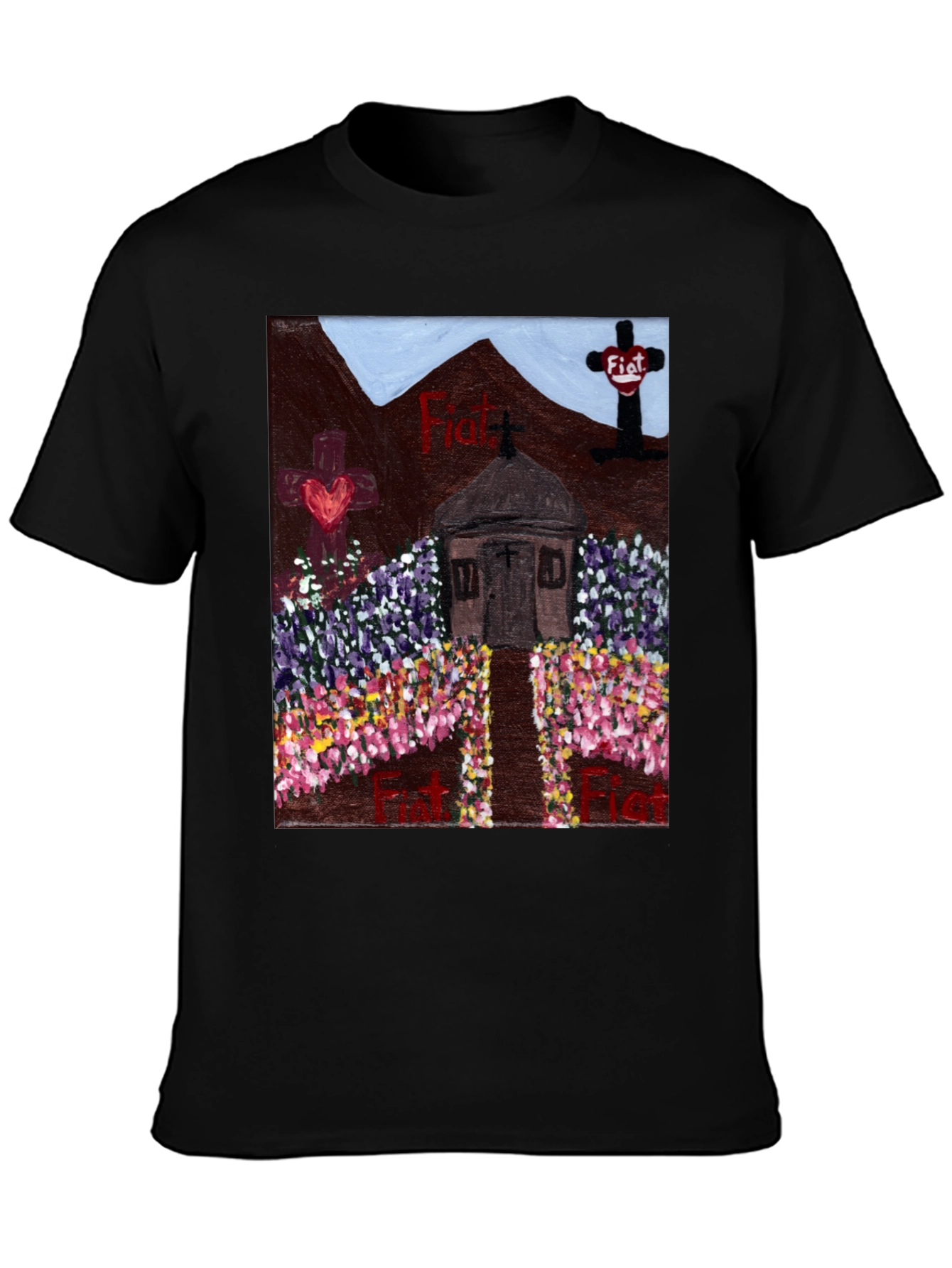 Floral Fiat Tee