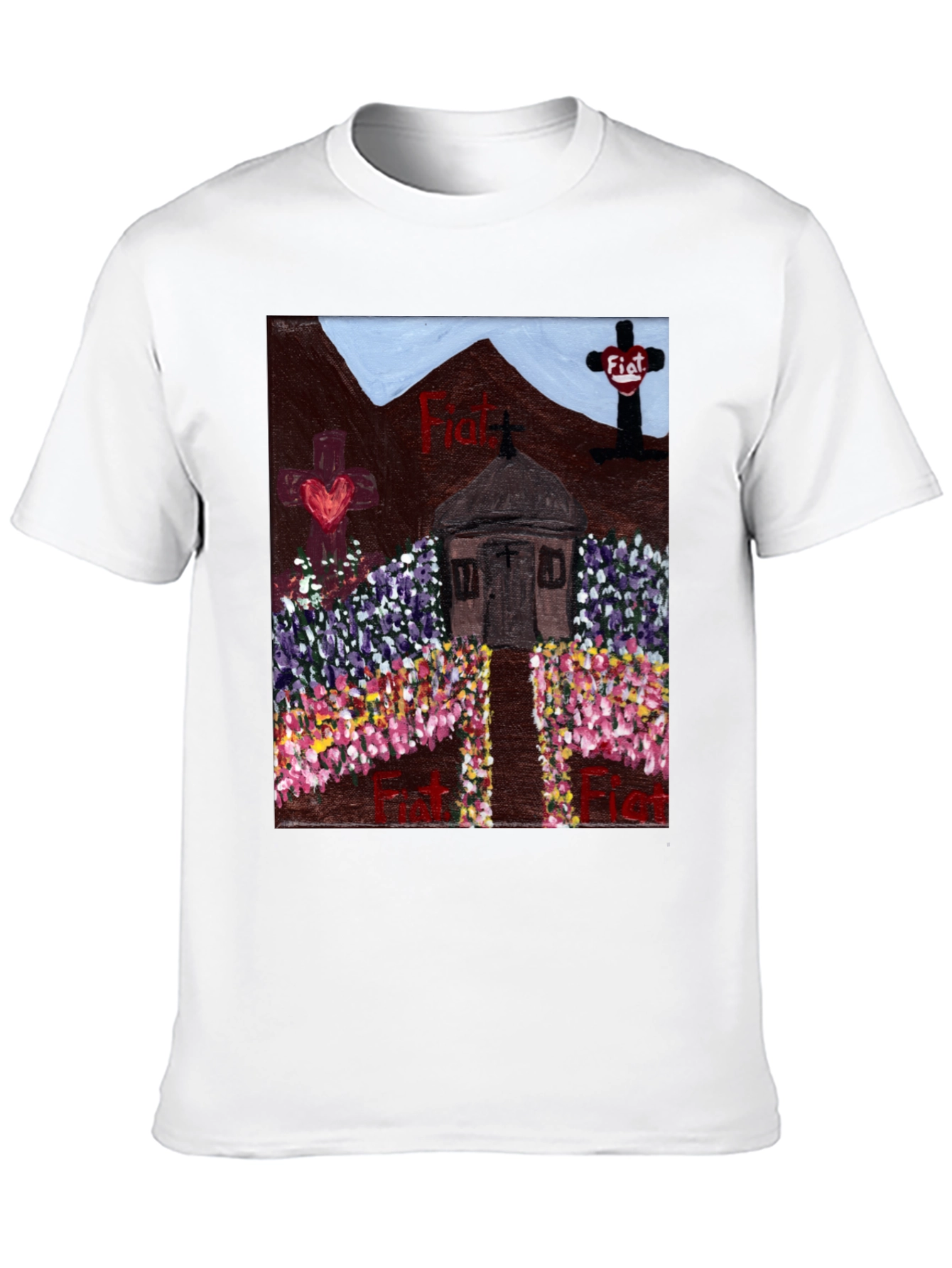 Floral Fiat Tee