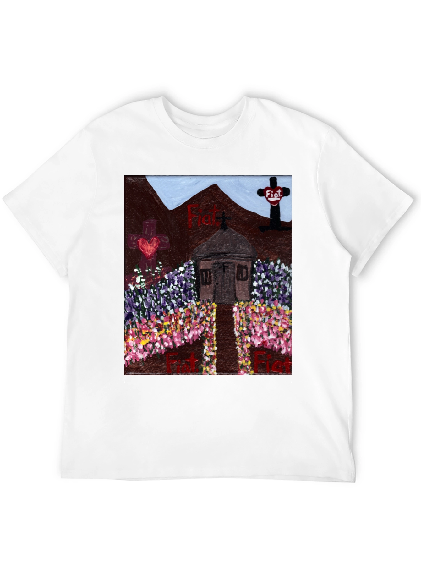 Floral Fiat Tee