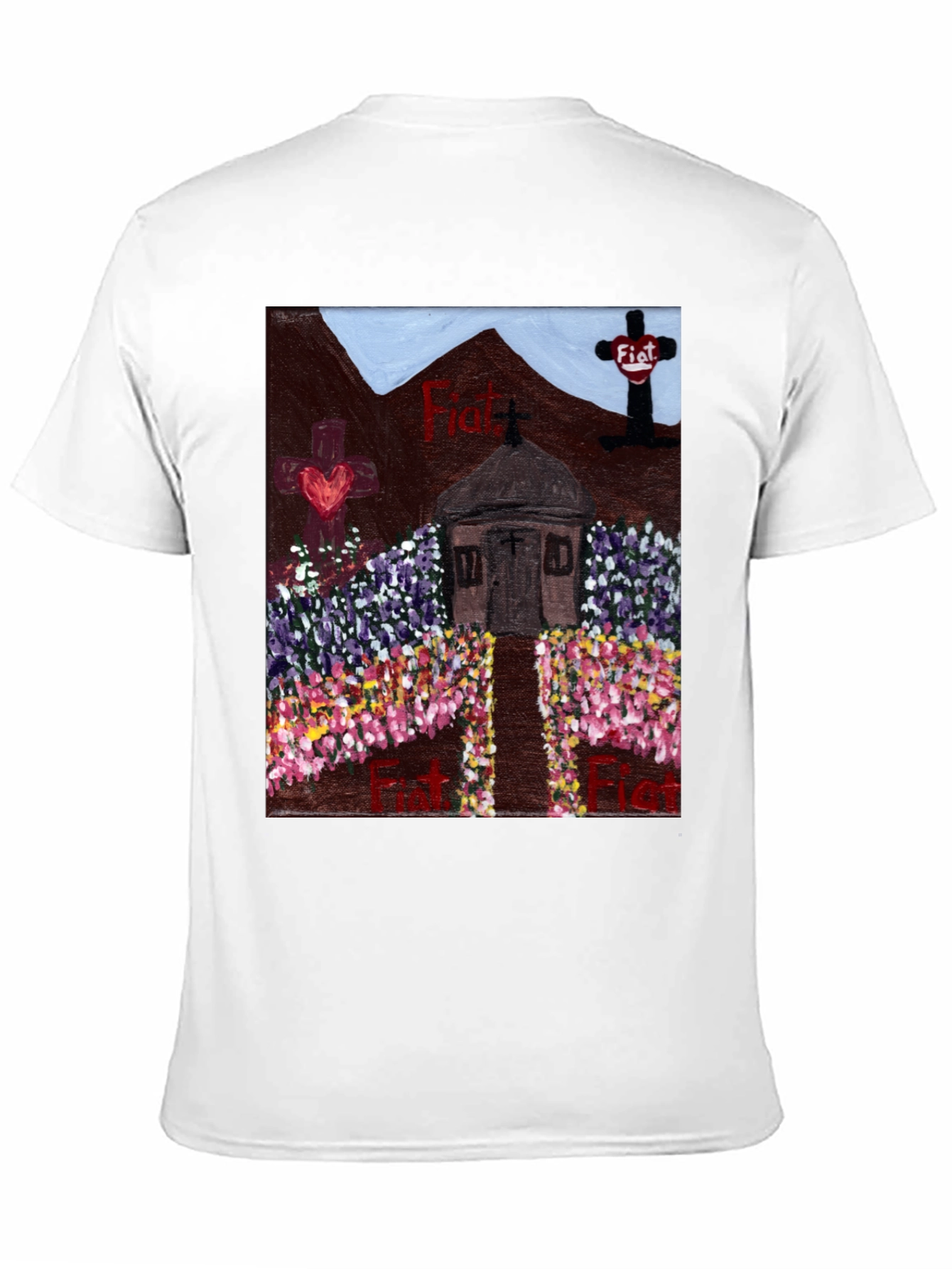 Floral Fiat Tee