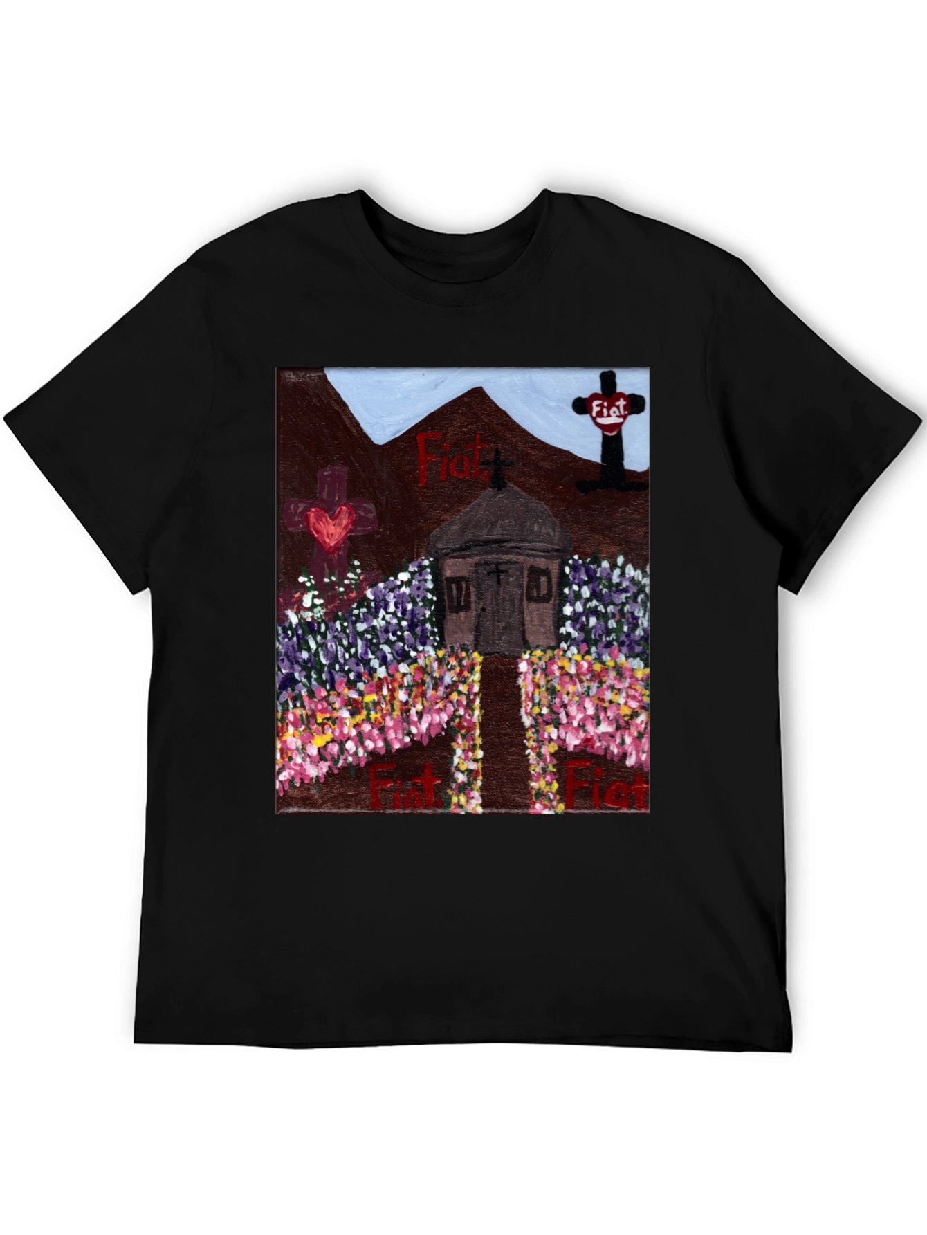 Floral Fiat Tee