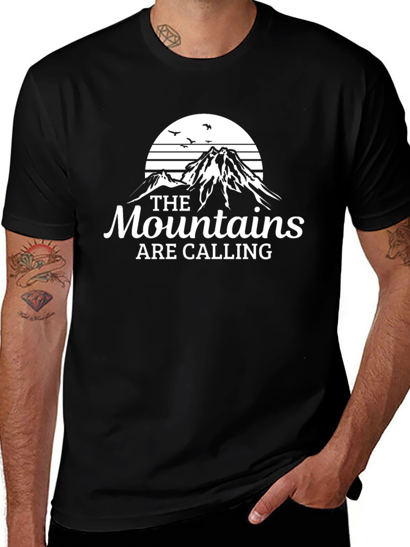 Mountains Are Calling Graphic T-Shirt