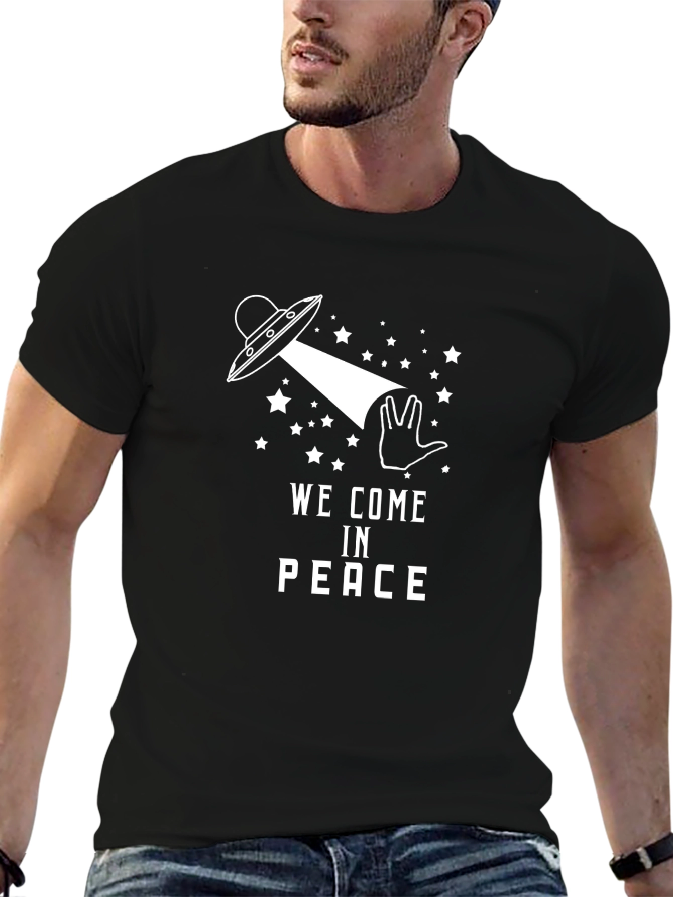 We Come In Peace Graphic Tee