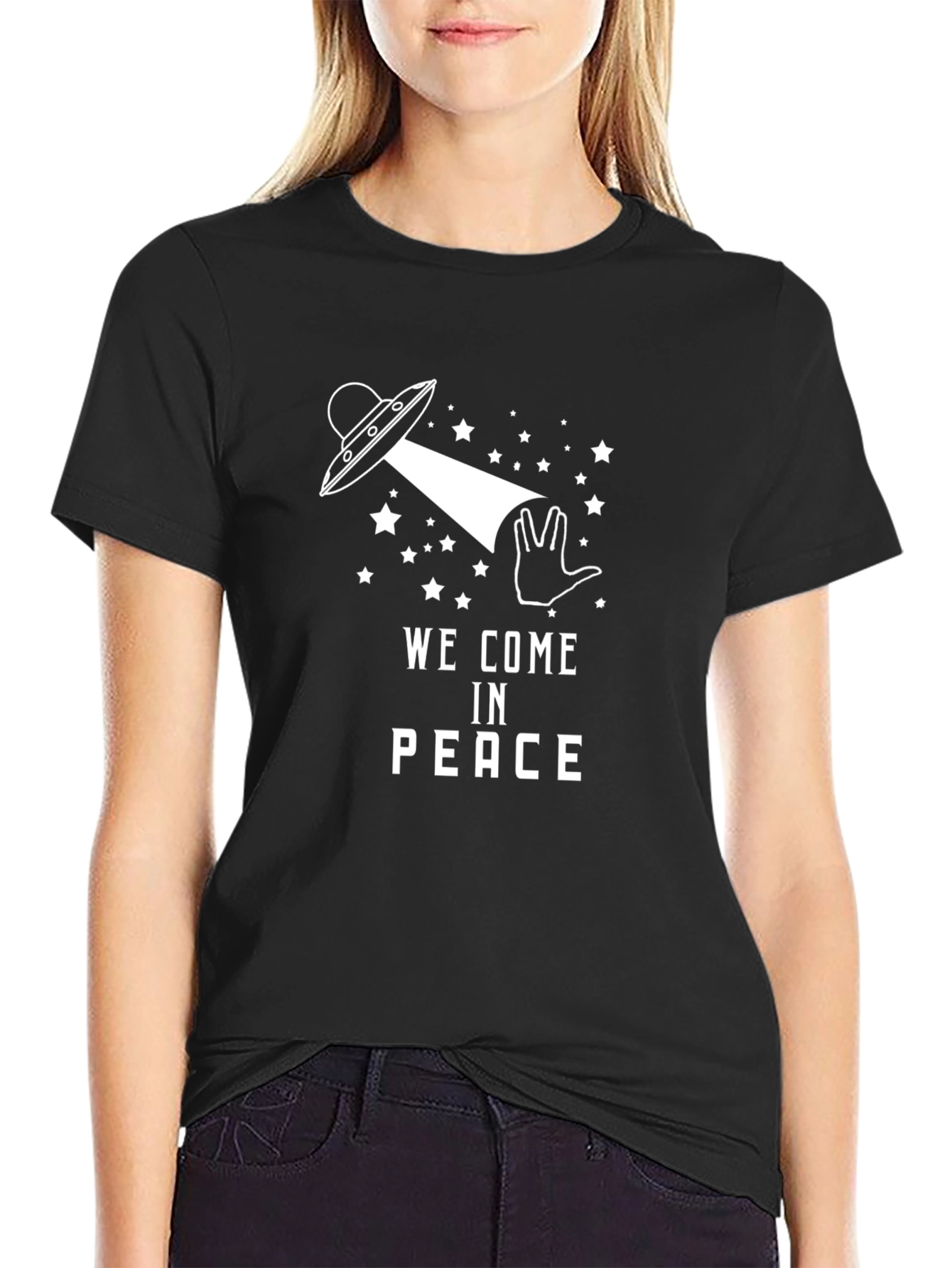 We Come In Peace Graphic Tee