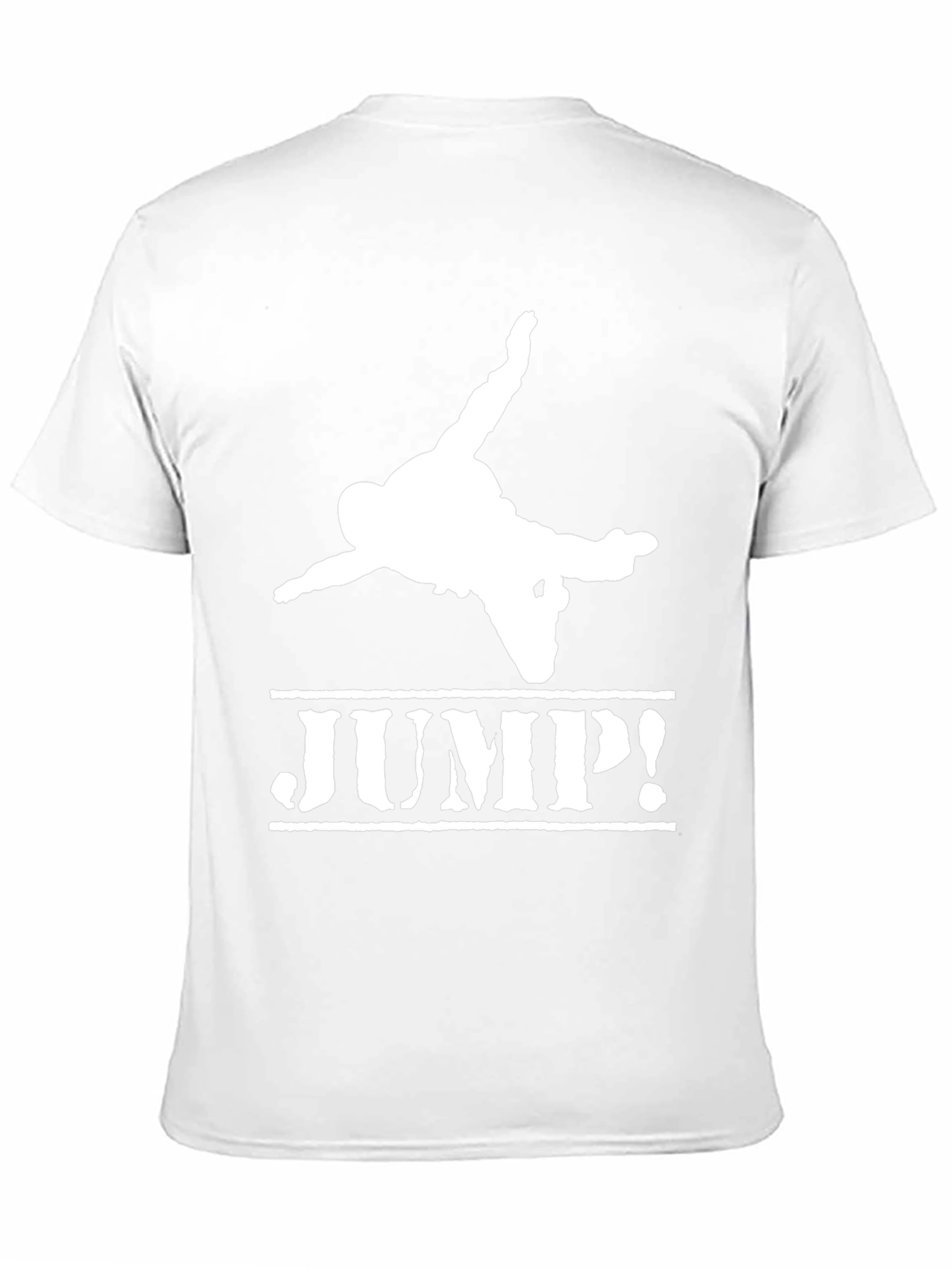 Jump! Graphic Black T-Shirt - Active Lifestyle Tee