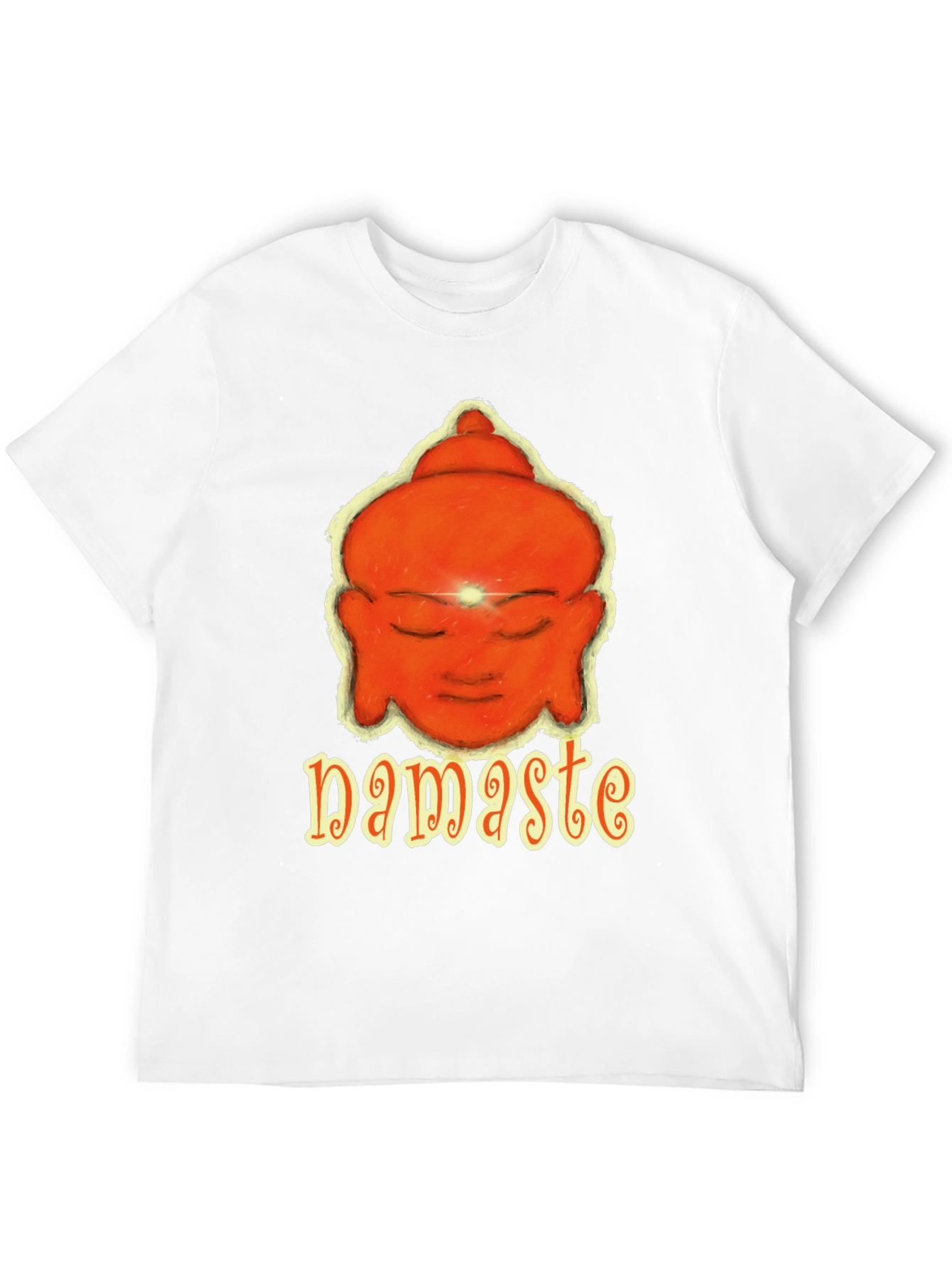 Namaste Buddha Graphic T-Shirt - Spiritual Tee