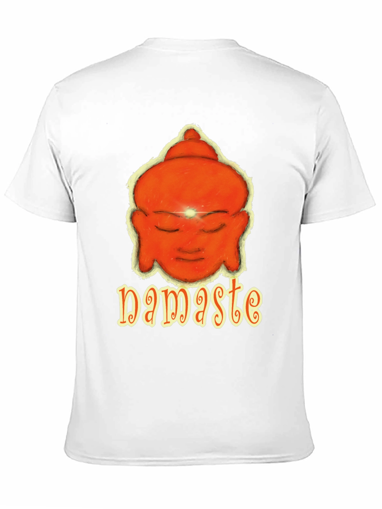 Namaste Buddha Graphic T-Shirt - Spiritual Tee