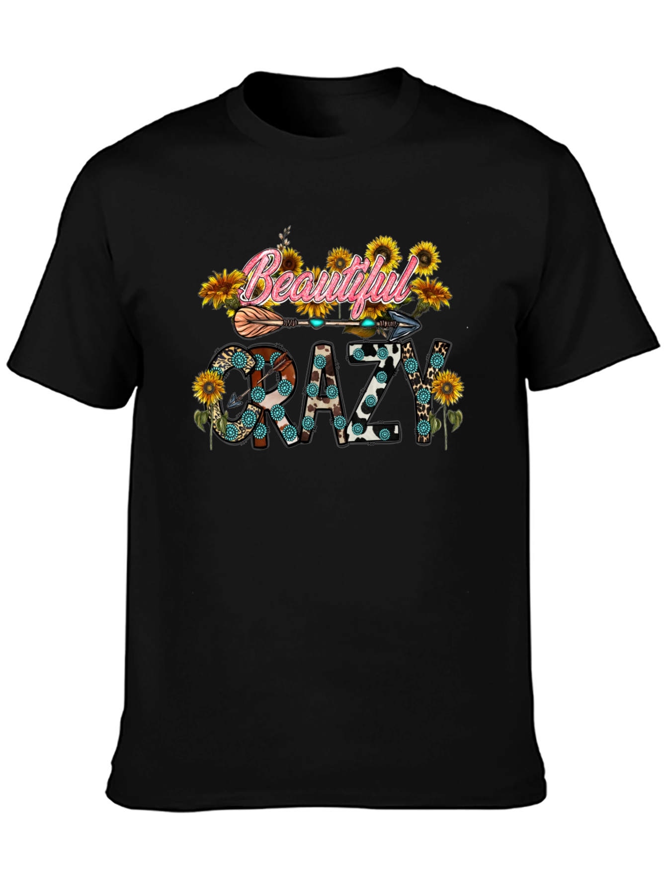 Beautiful Crazy Graphic Tee