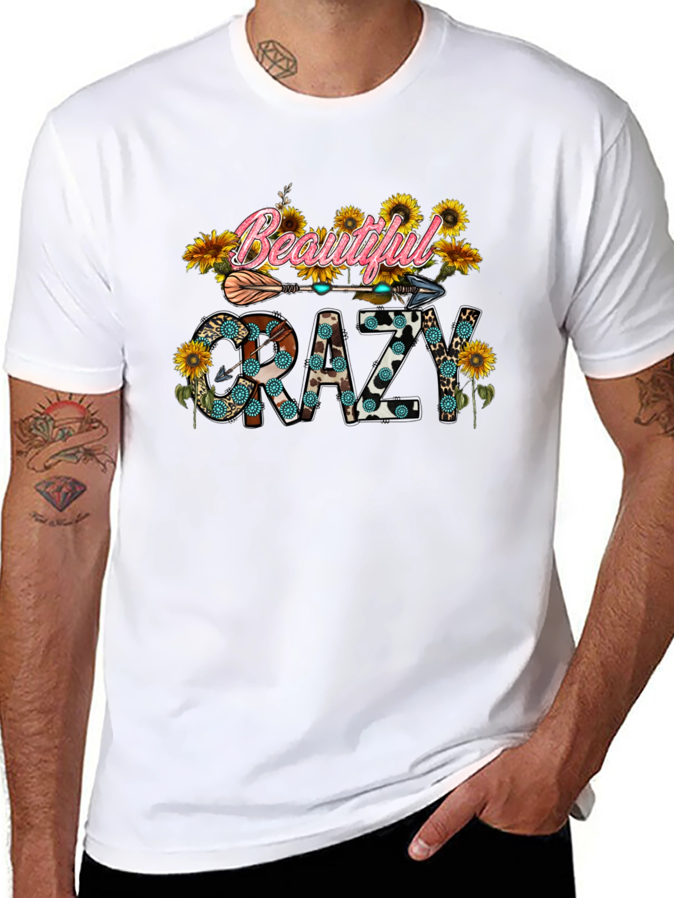 Beautiful Crazy Graphic Tee