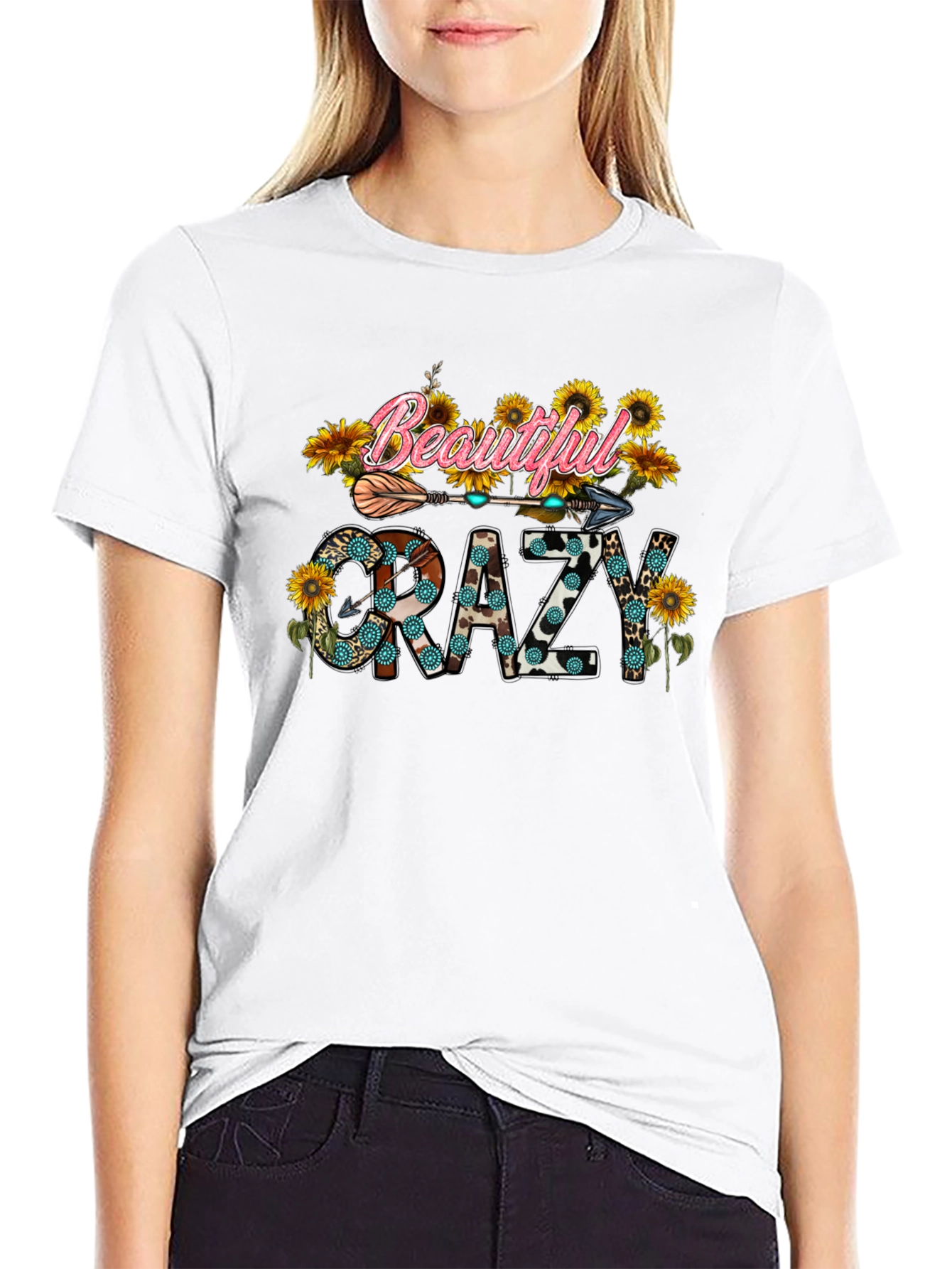 Beautiful Crazy Graphic Tee