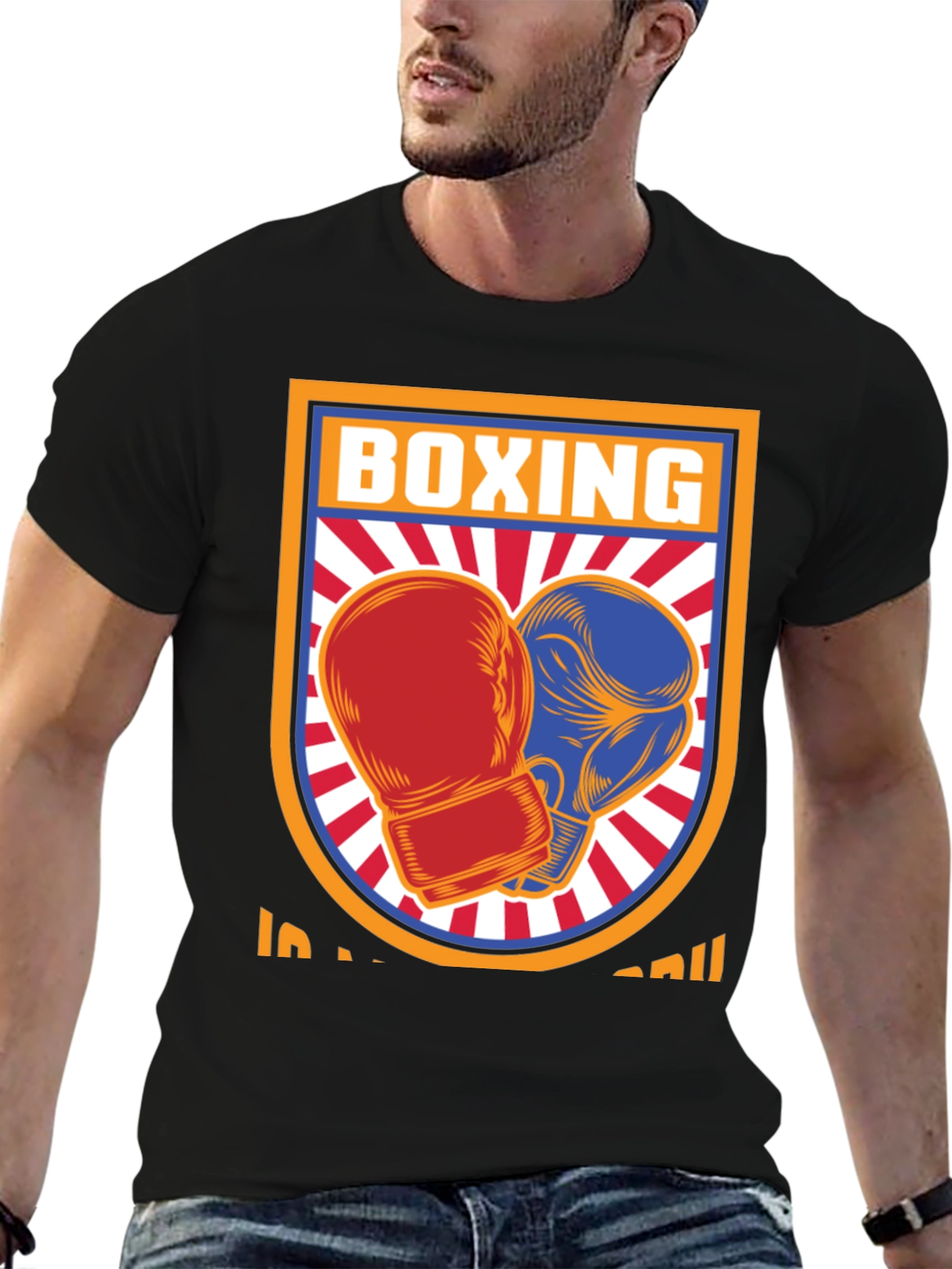 Boxing T-Shirt Punching Power Graphic Tee