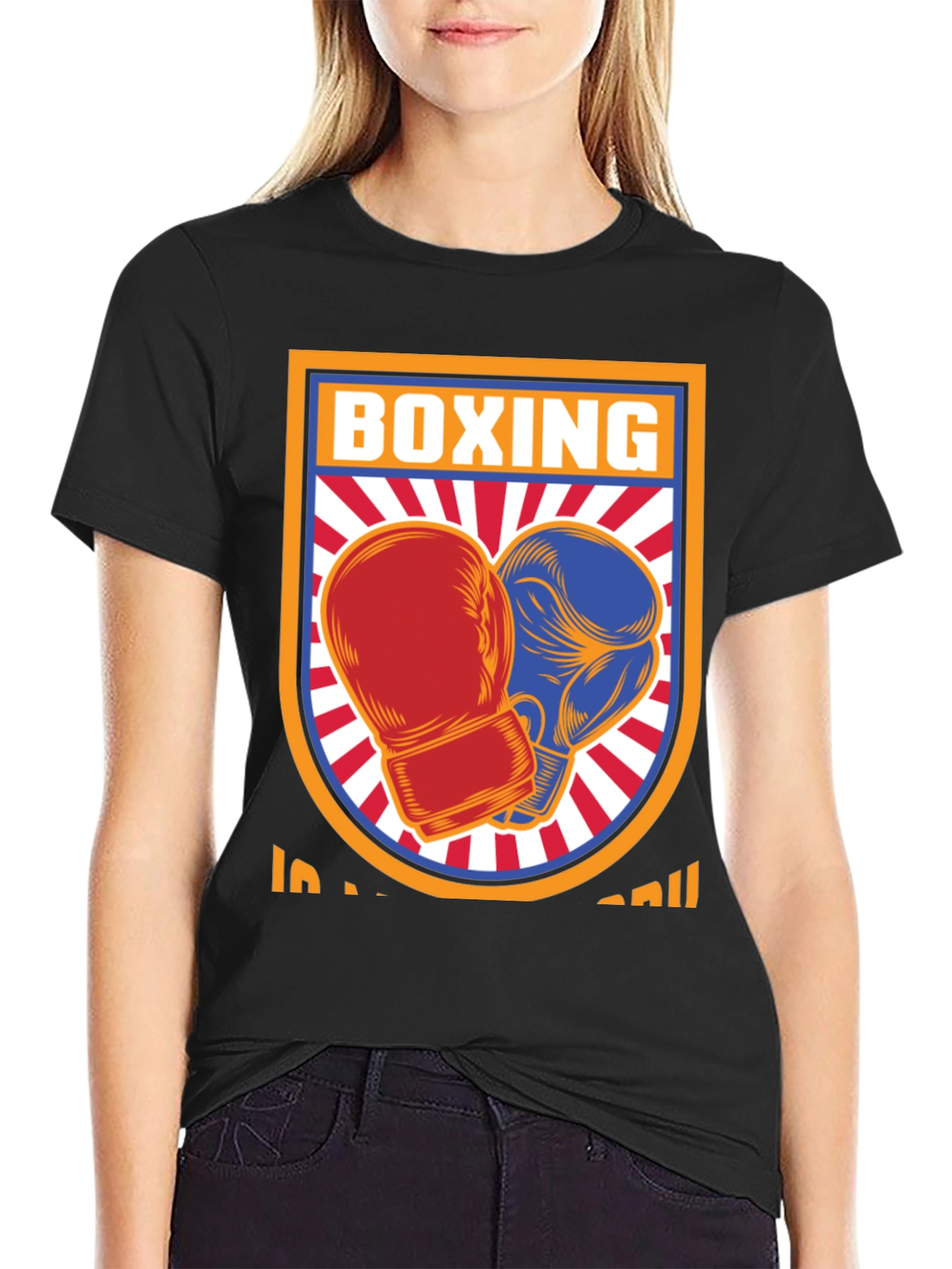 Boxing T-Shirt Punching Power Graphic Tee