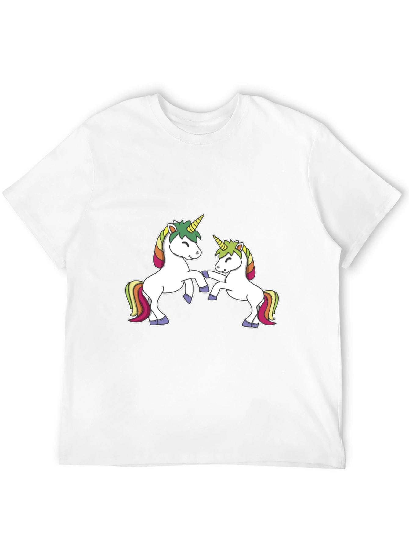 Unicorn T-Shirt - Black Cotton Blend
