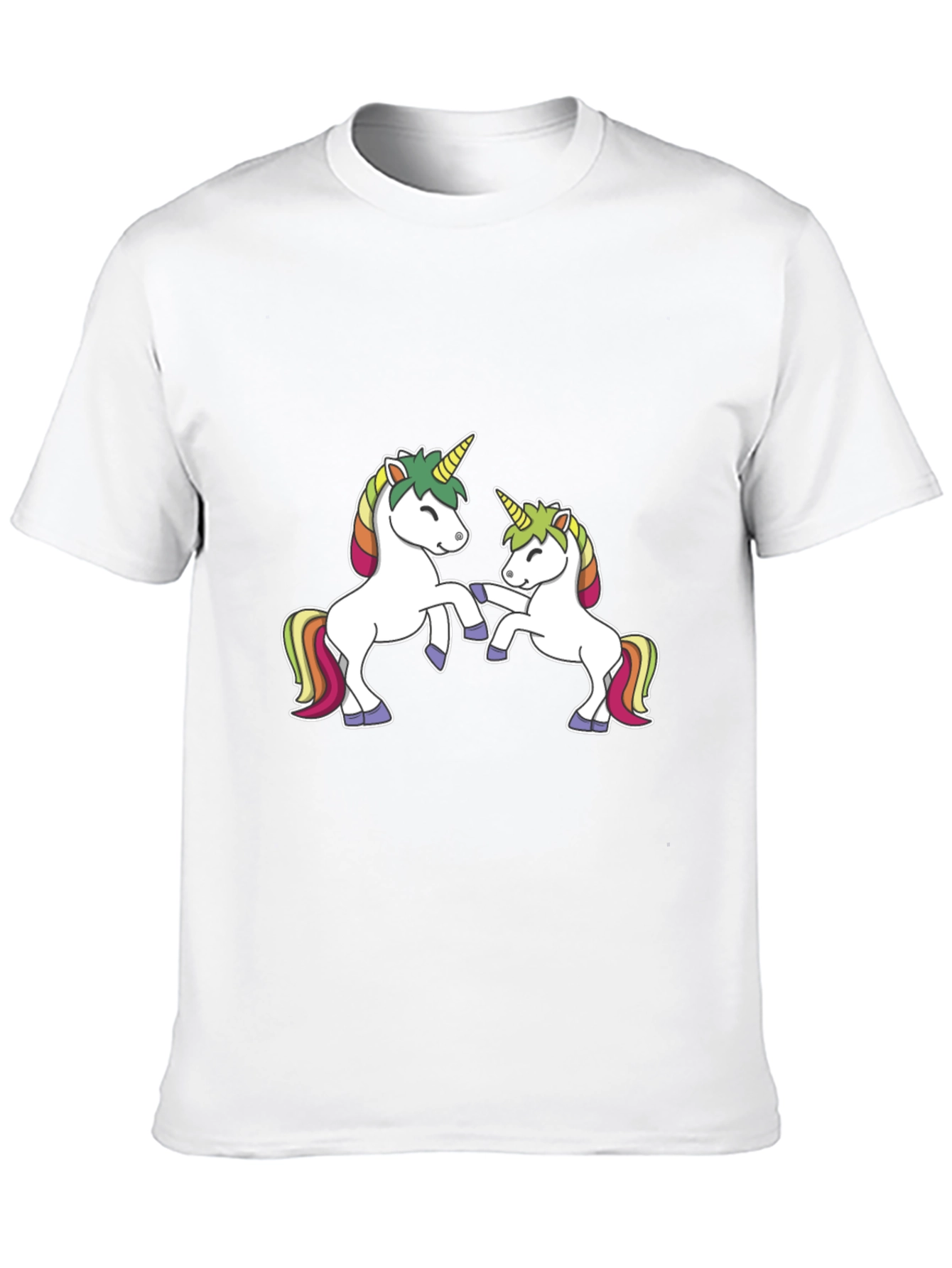 Unicorn T-Shirt - Black Cotton Blend