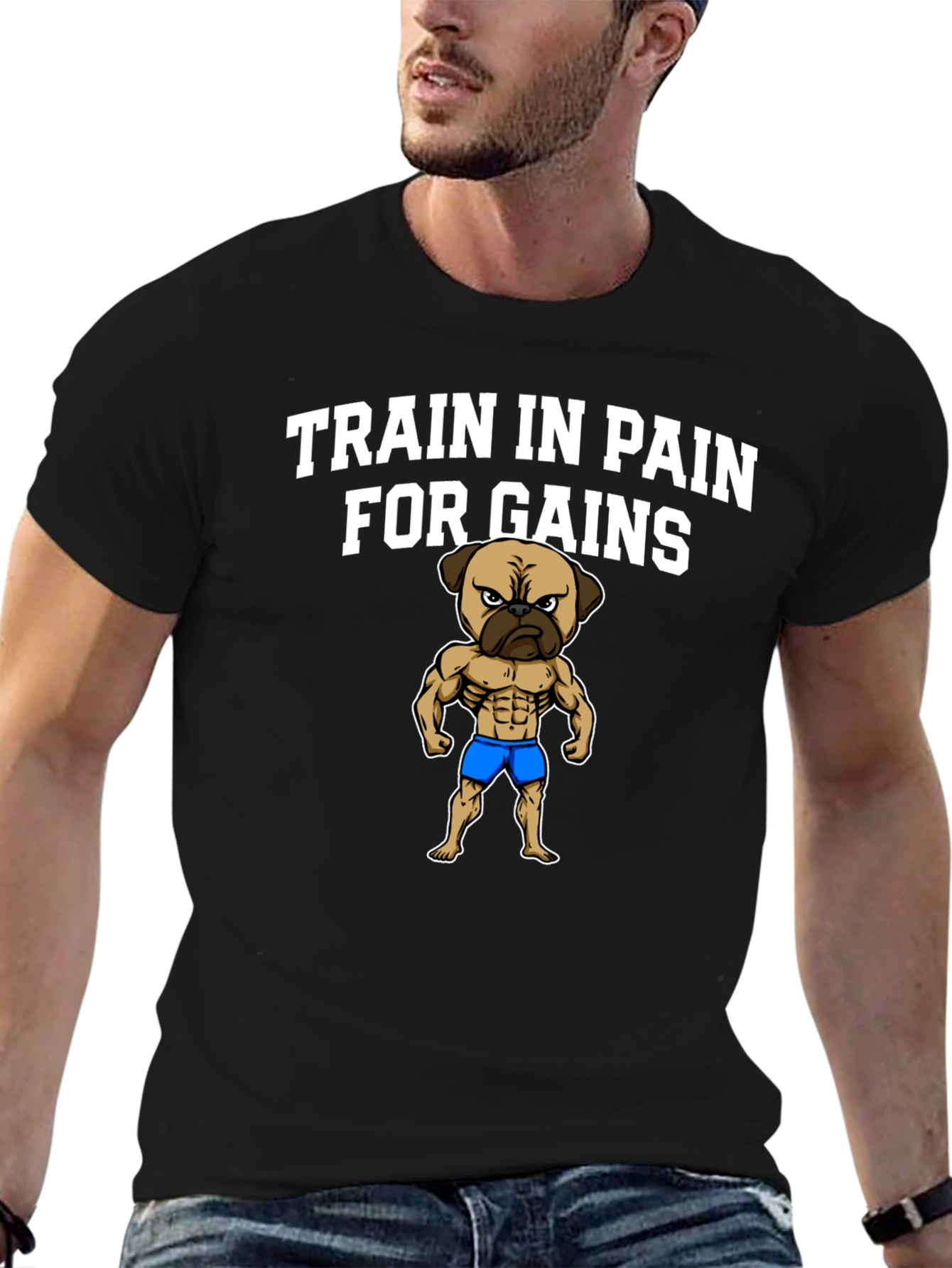 Train in Pain for Gains T-Shirt