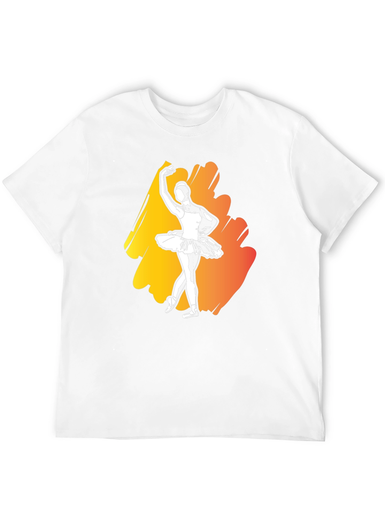 Ballerina Graphic Tee - Mens Black T-Shirt