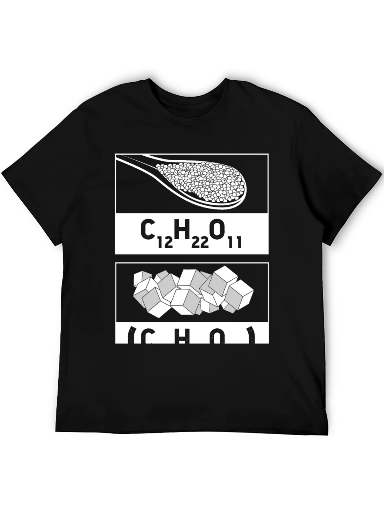Sugar Molecule T-Shirt - Chemistry Humor Tee