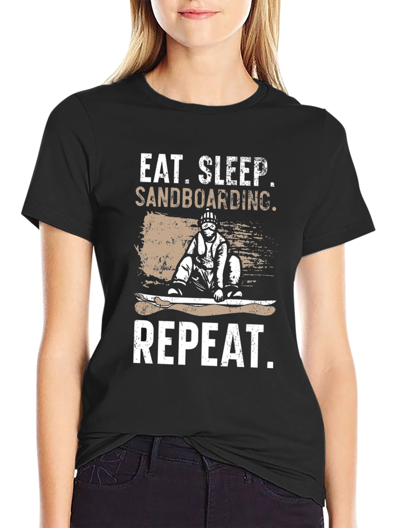 Eat Sleep Sandboarding T-Shirt