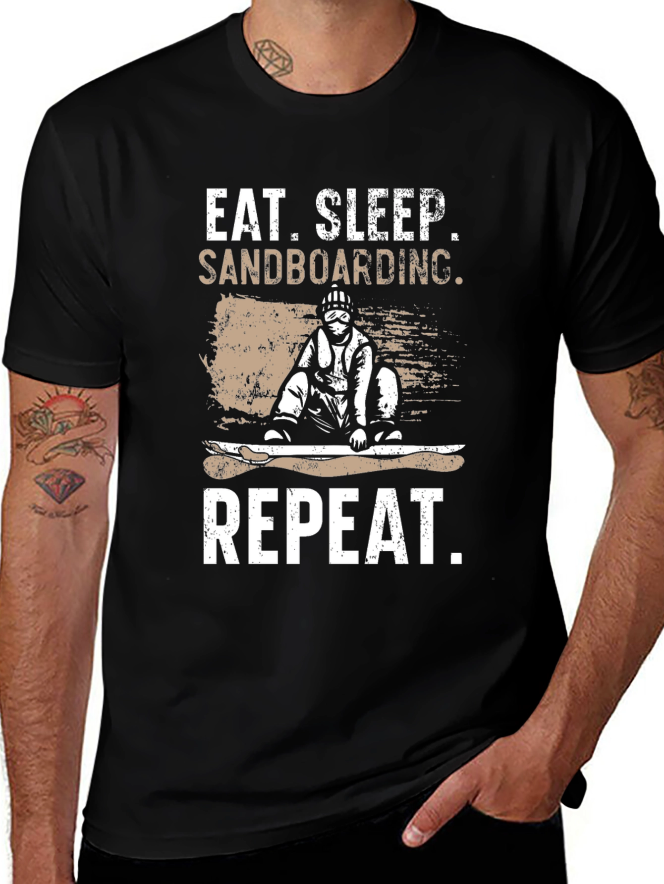 Eat Sleep Sandboarding T-Shirt