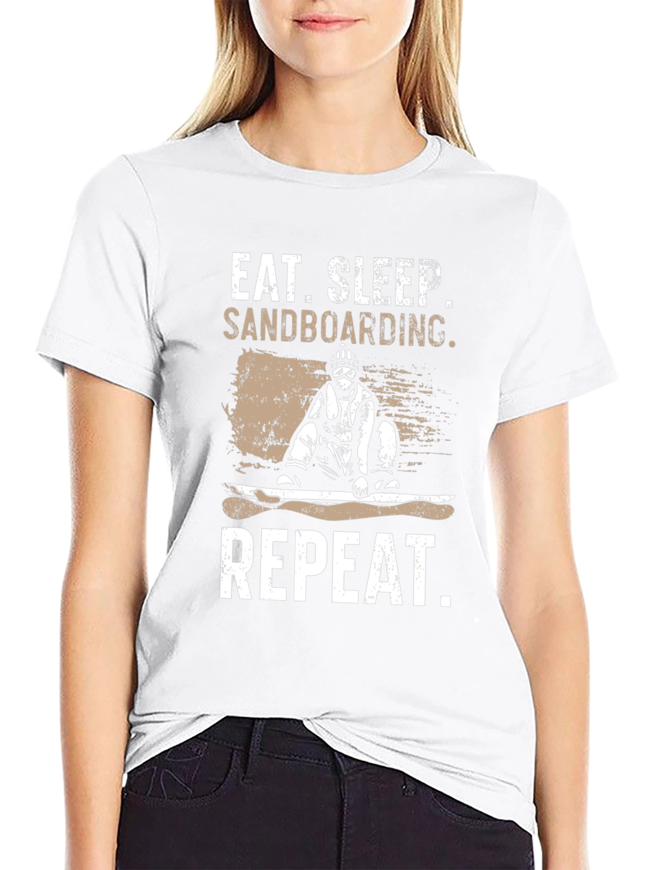 Eat Sleep Sandboarding T-Shirt