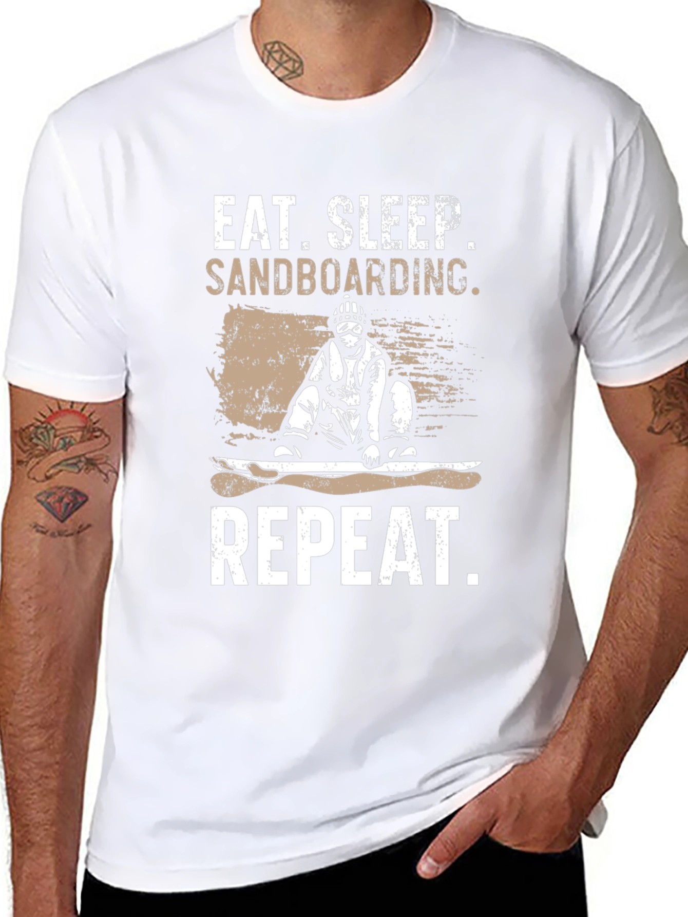 Eat Sleep Sandboarding T-Shirt