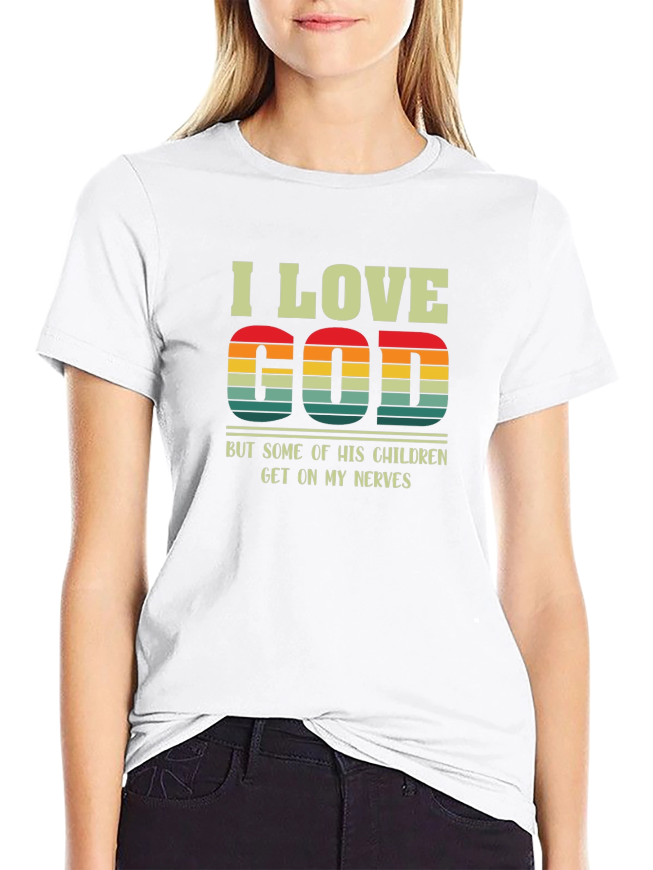 I Love God T-Shirt - Funny Religious Humor