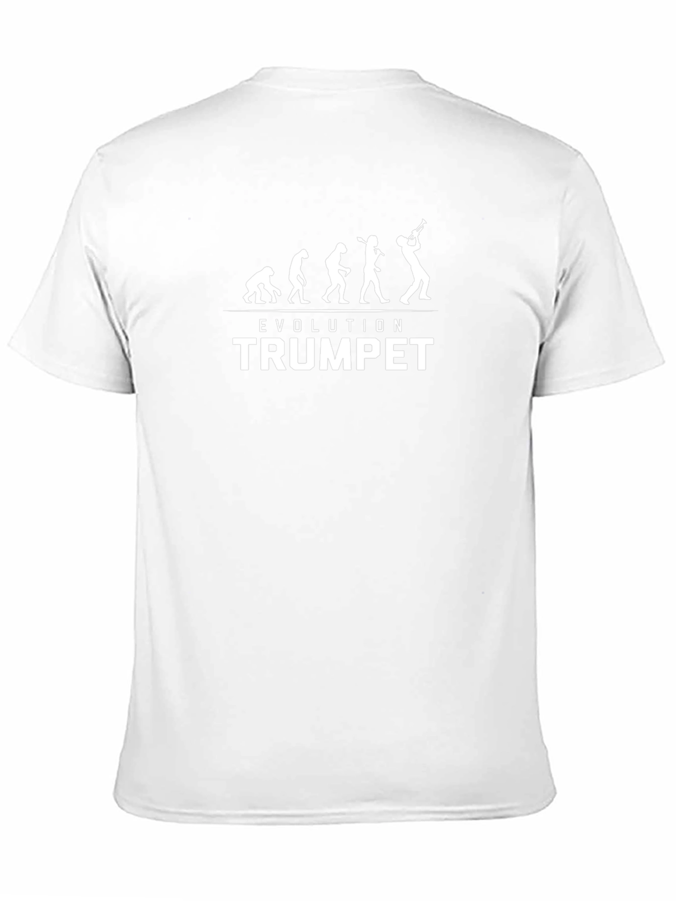 Evolution of Trumpet Player Graphic T-Shirt