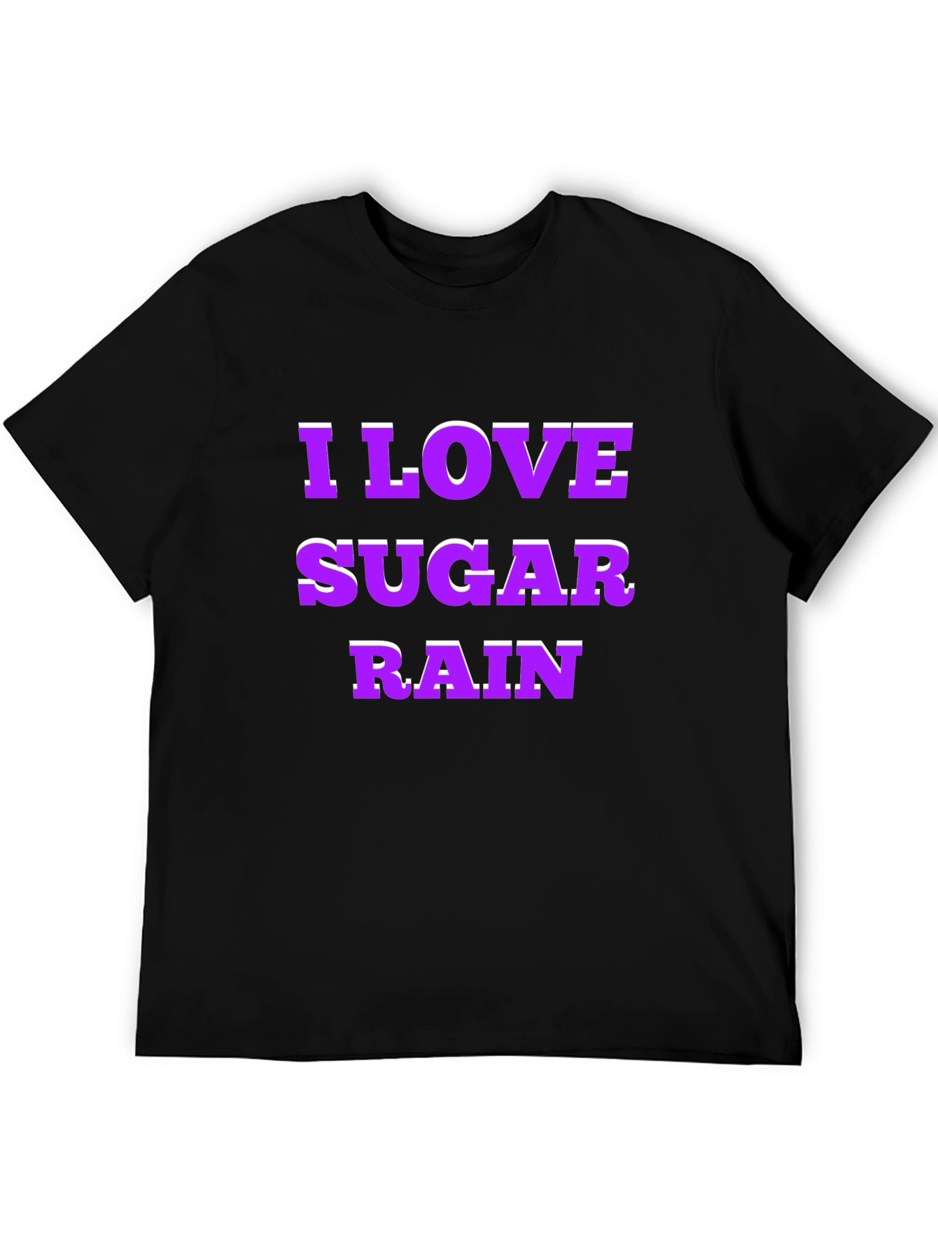 I Love Sugar Rain Graphic T-Shirt