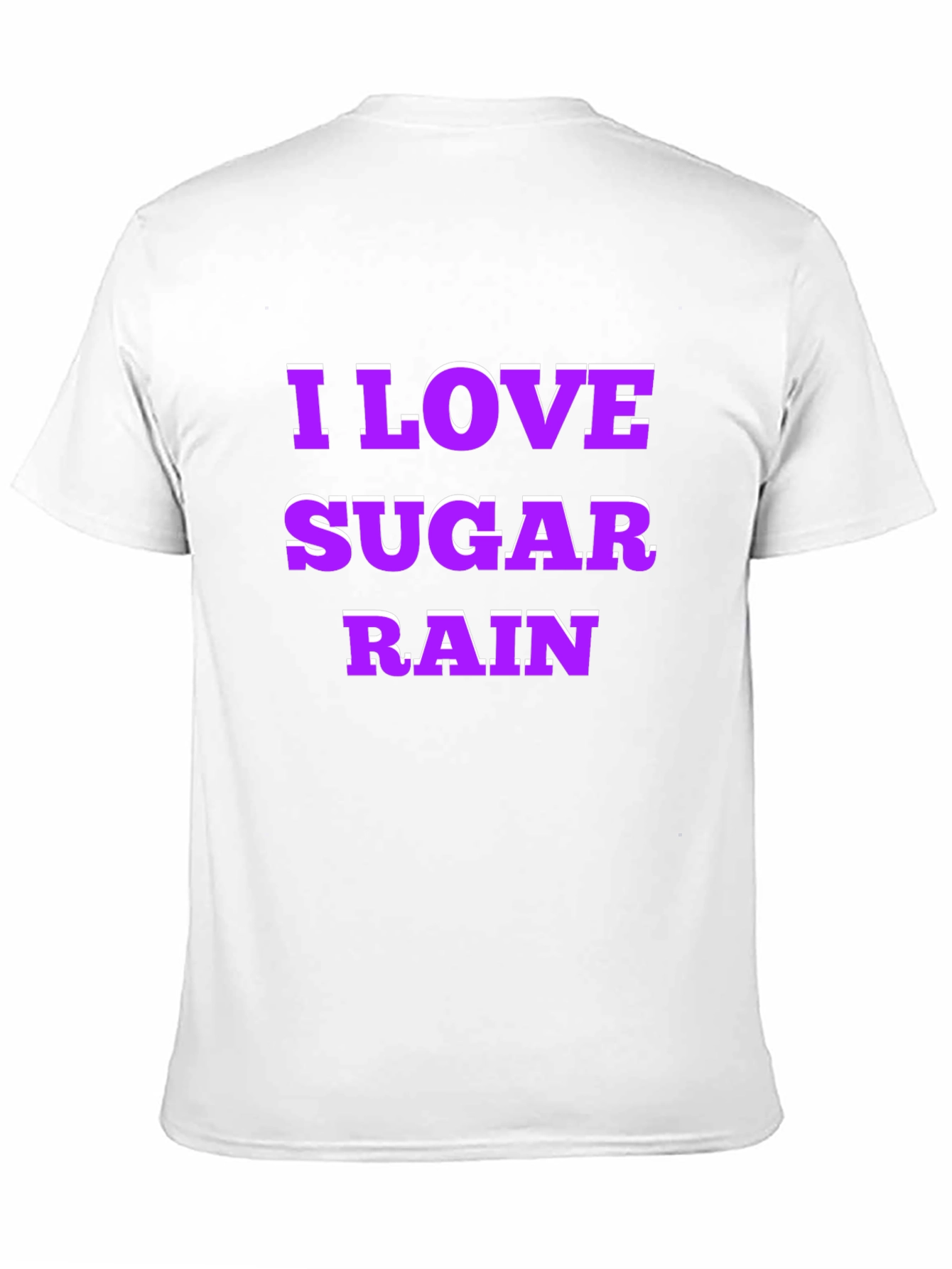 I Love Sugar Rain Graphic T-Shirt