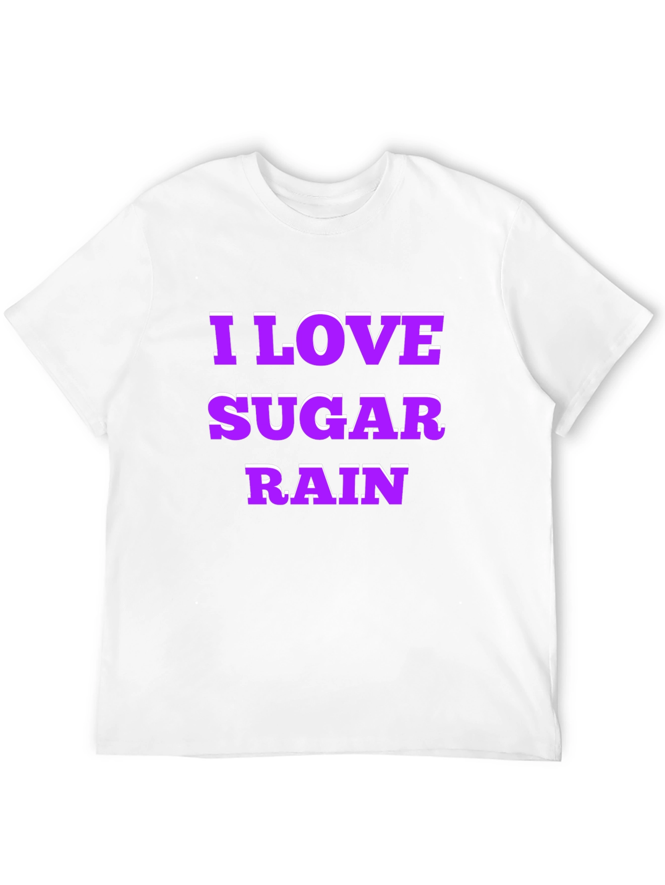 I Love Sugar Rain Graphic T-Shirt
