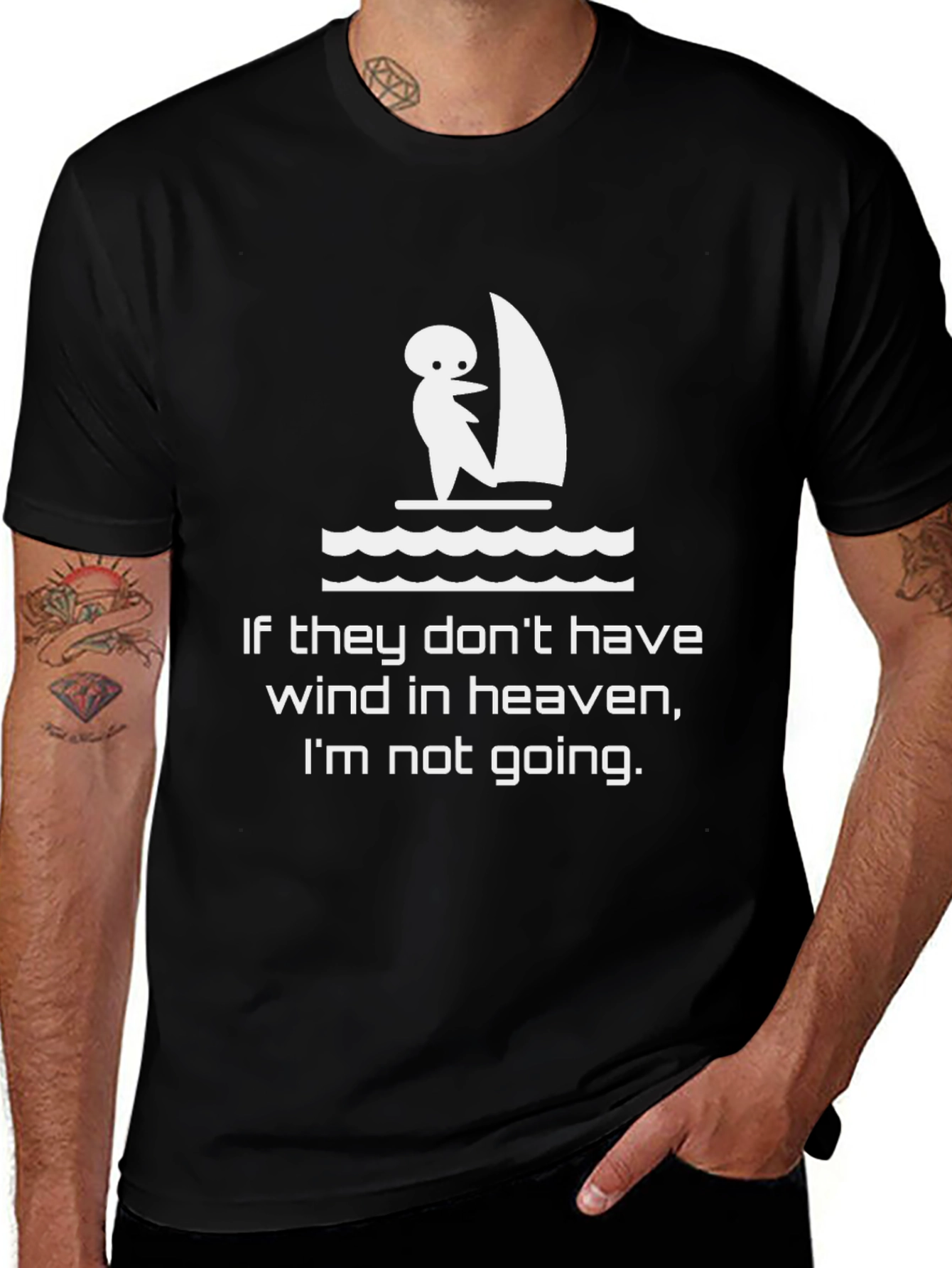 Wind in Heaven Sailing T-Shirt