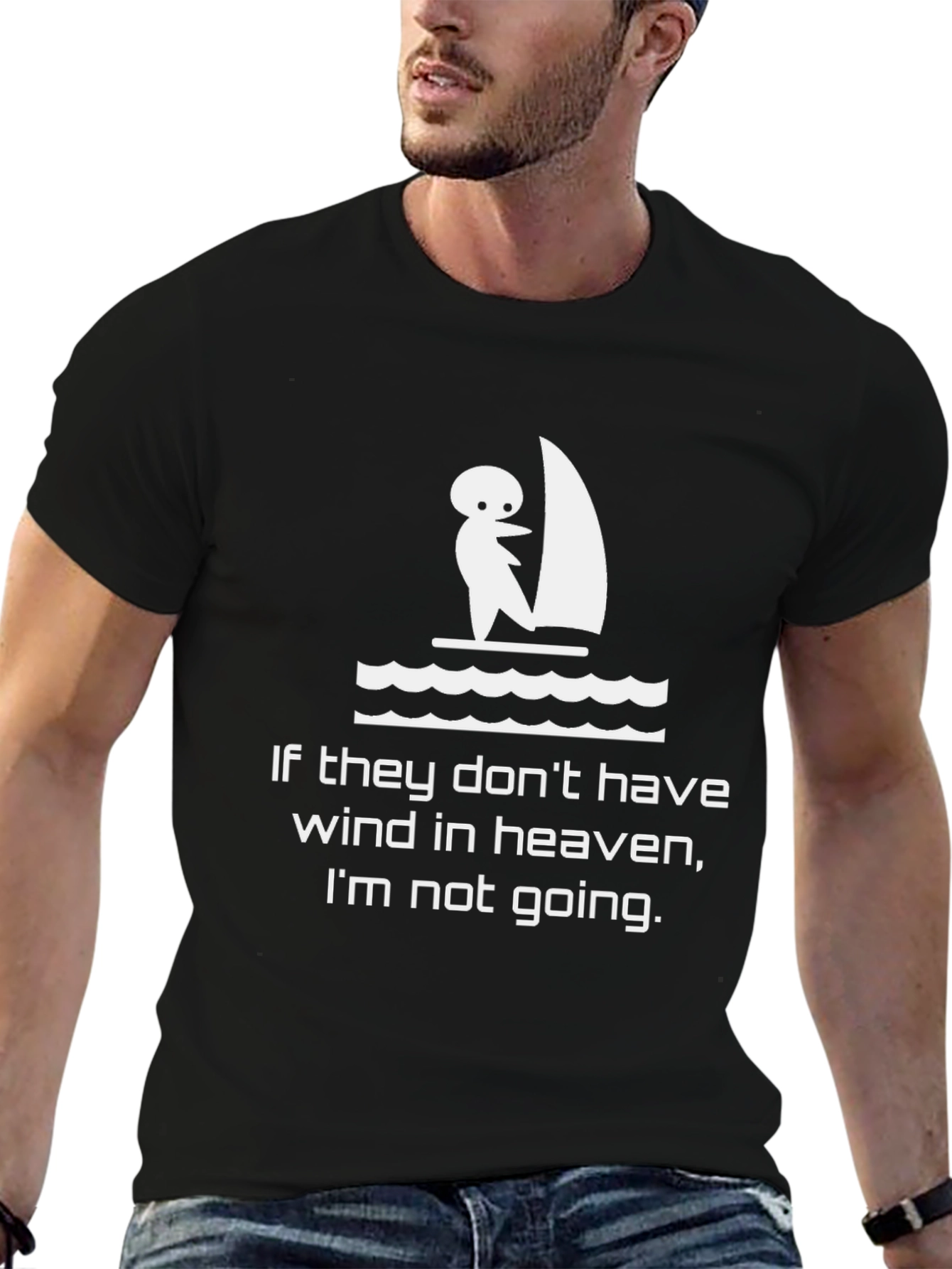 Wind in Heaven Sailing T-Shirt
