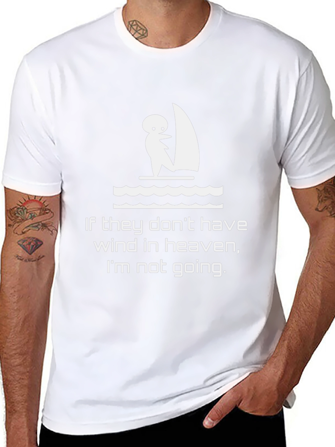 Wind in Heaven Sailing T-Shirt