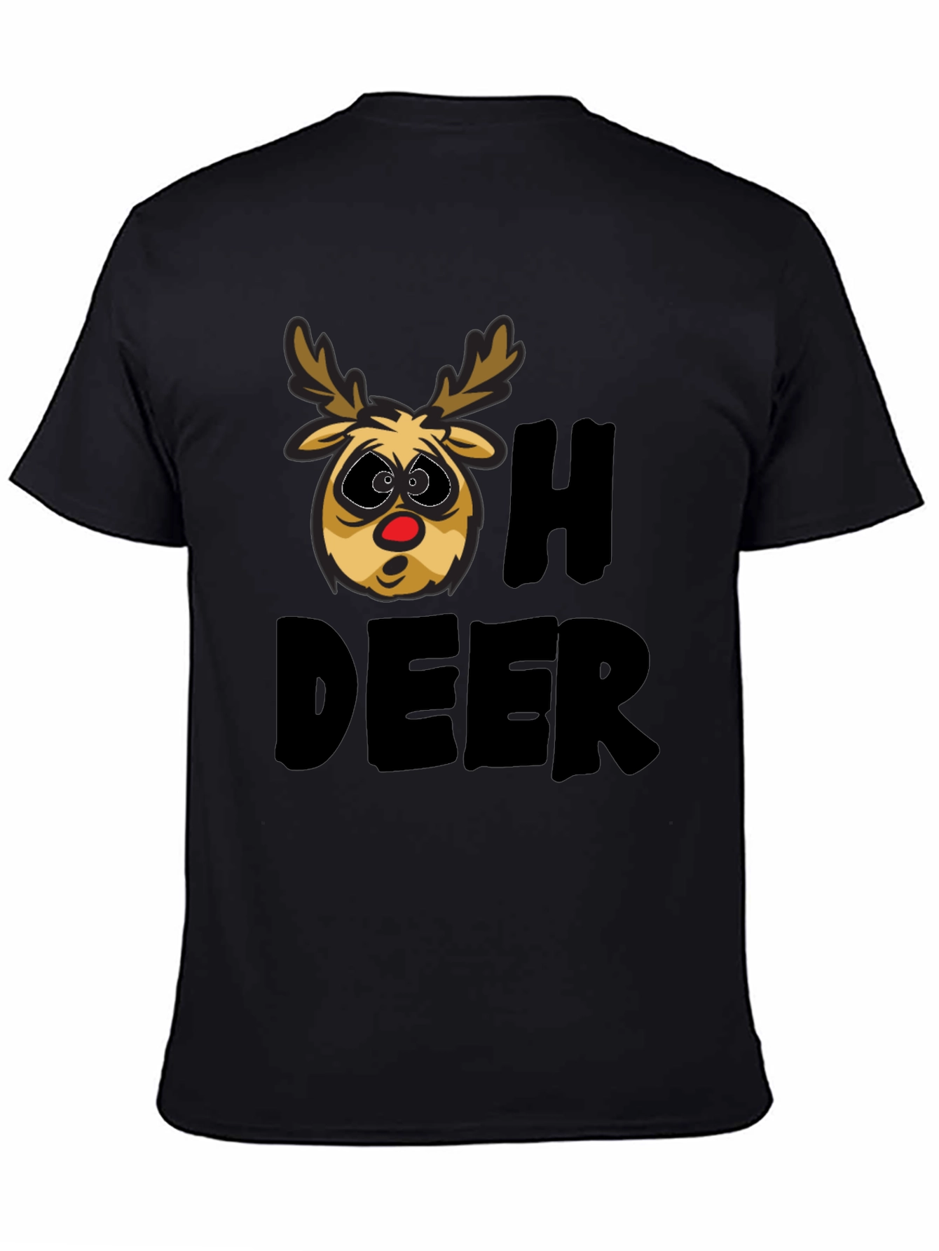 Oh Deer T-Shirt - Funny Christmas Reindeer Tee