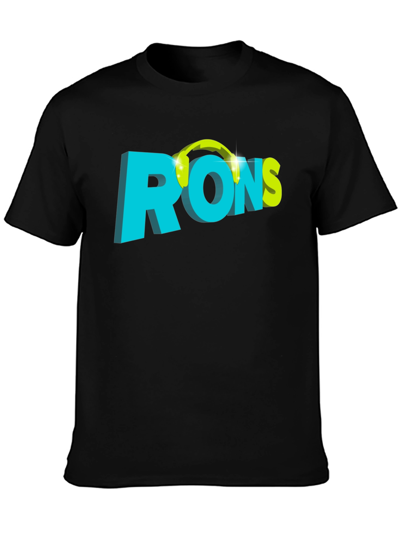 RONs Graphic Tee - Black