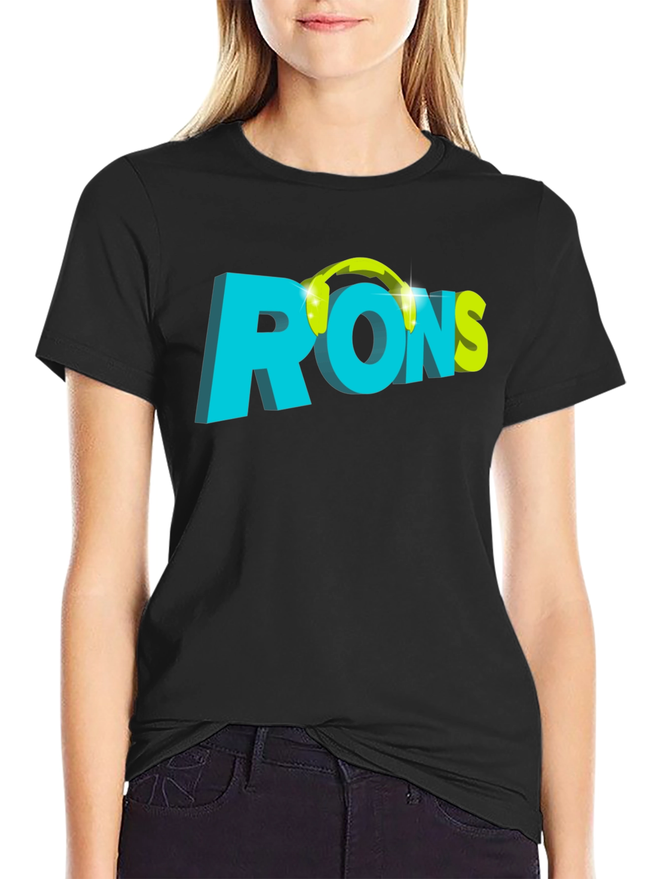 RONs Graphic Tee - Black