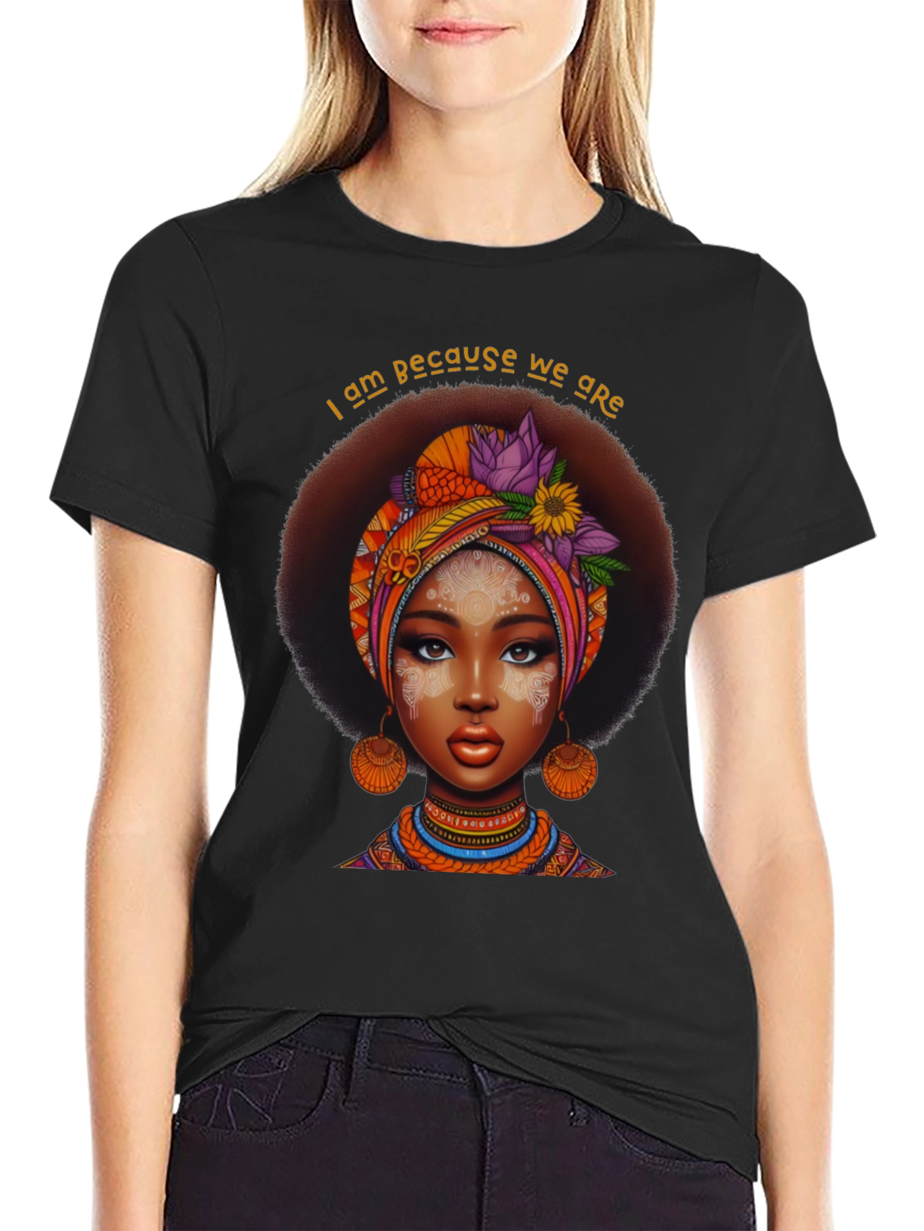 Unique Black Queen Graphic T-Shirt