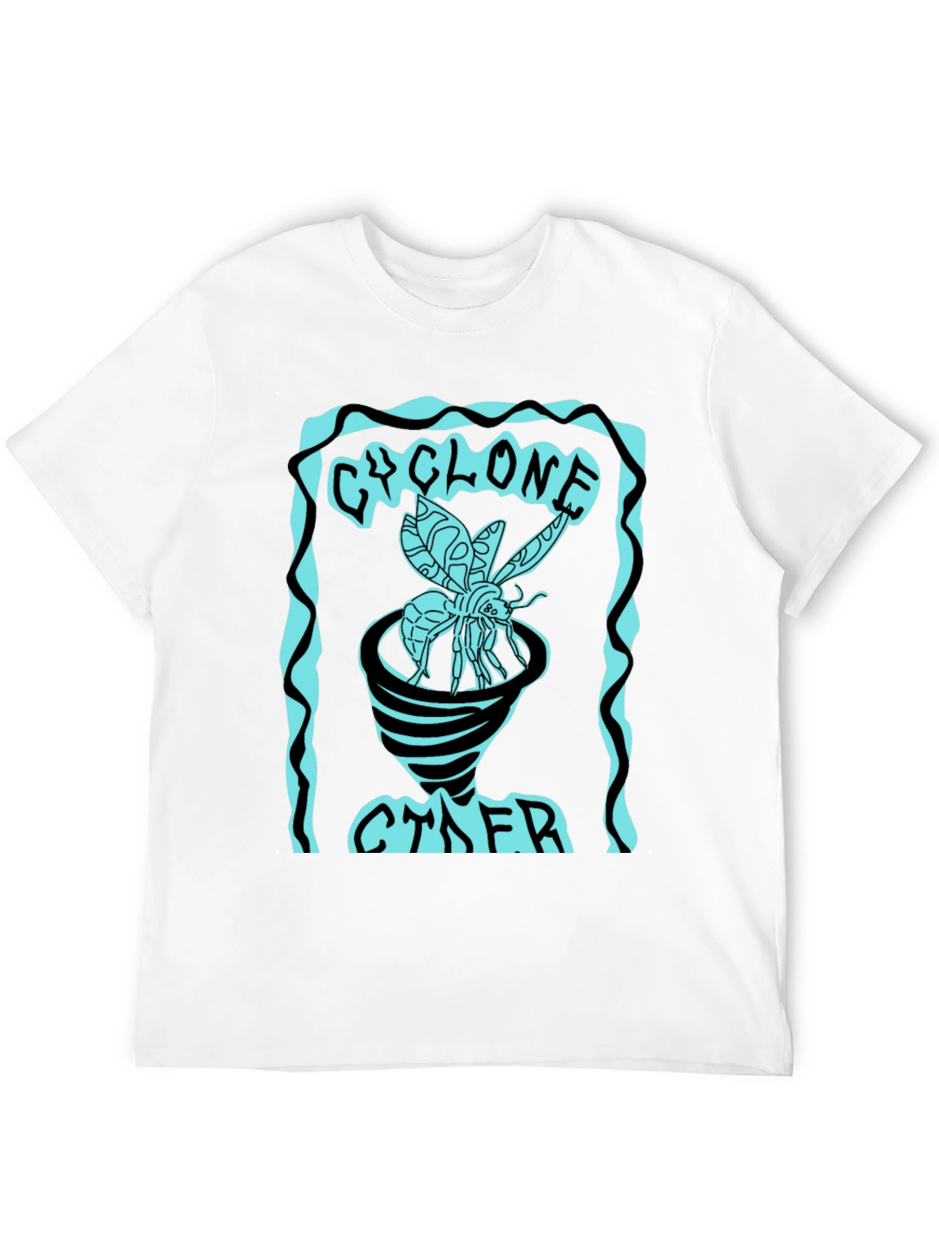 Cyclone Cyber T-Shirt - Unique Graphic Tee