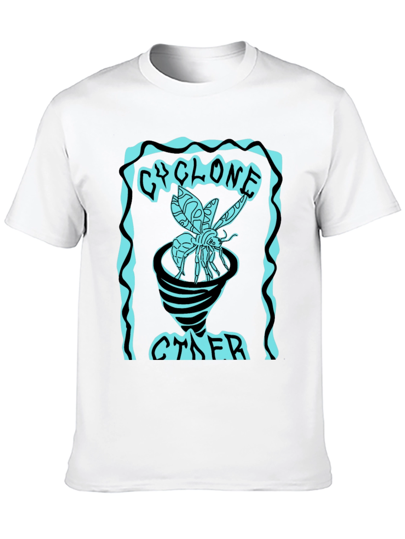 Cyclone Cyber T-Shirt - Unique Graphic Tee