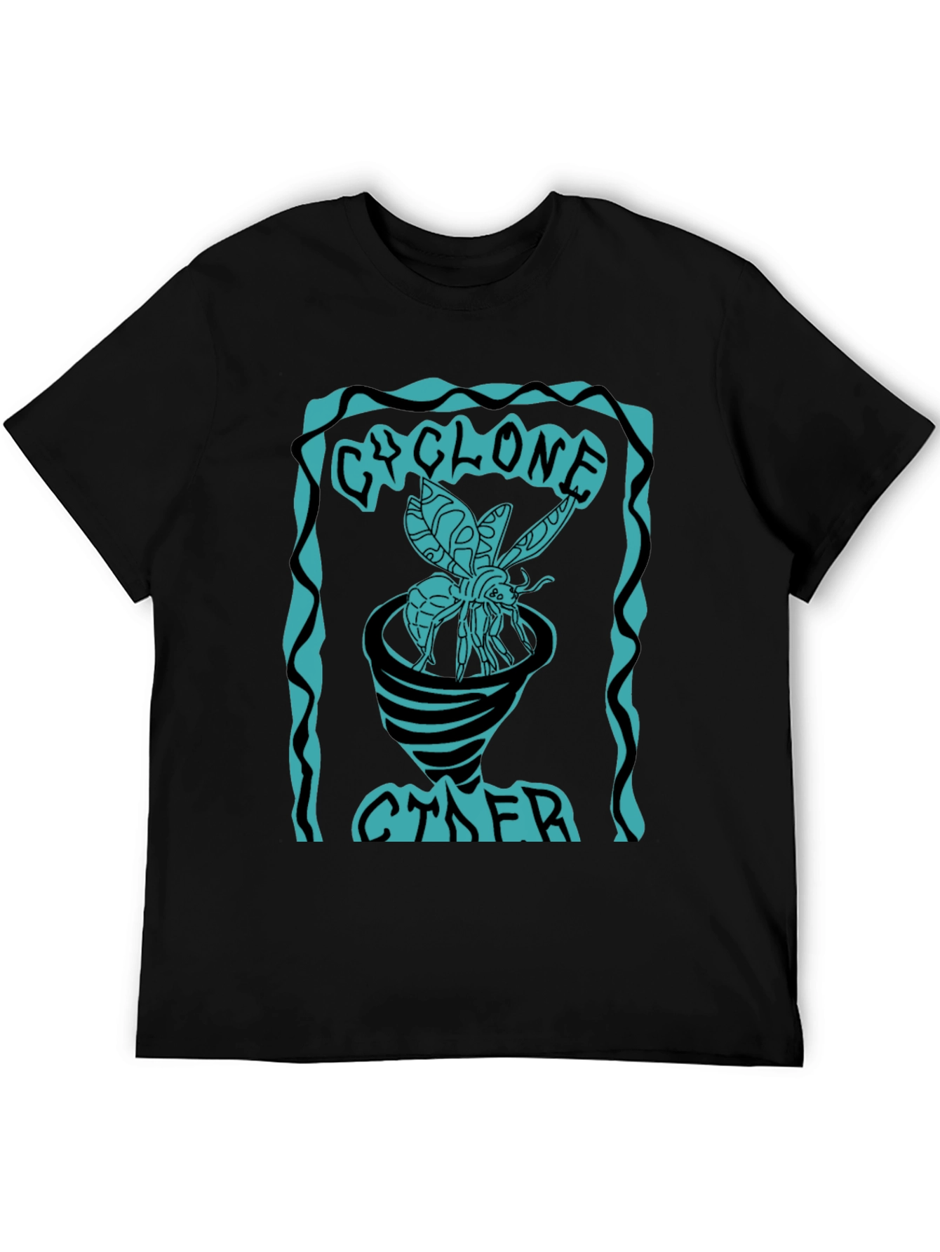 Cyclone Cyber T-Shirt - Unique Graphic Tee