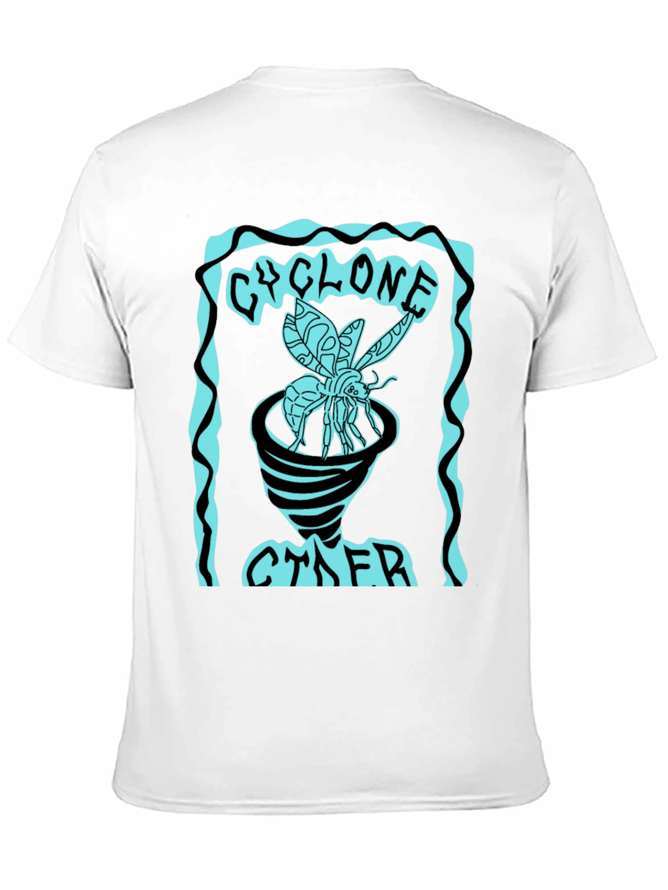 Cyclone Cyber T-Shirt - Unique Graphic Tee