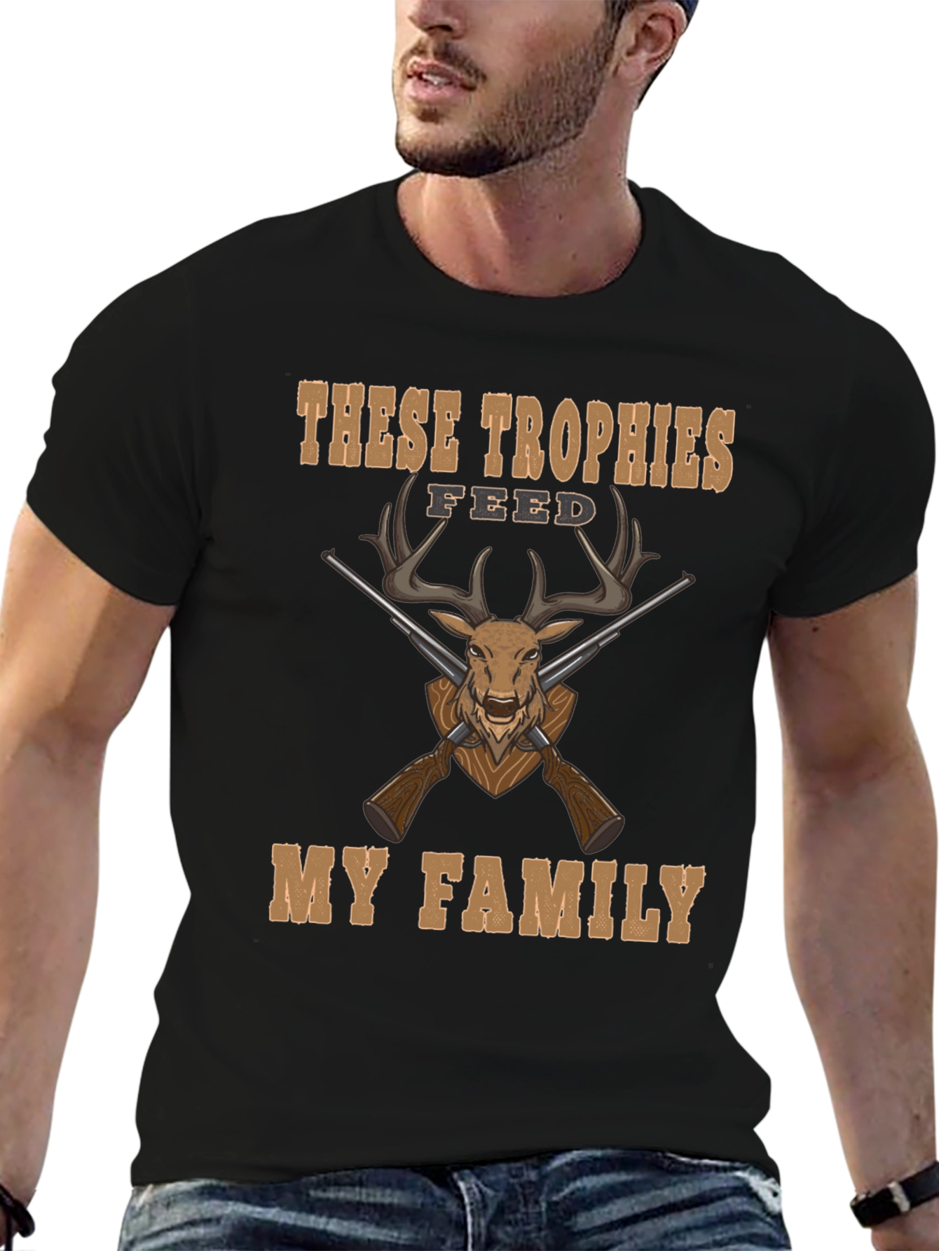 Hunting Trophy Graphic T-Shirt