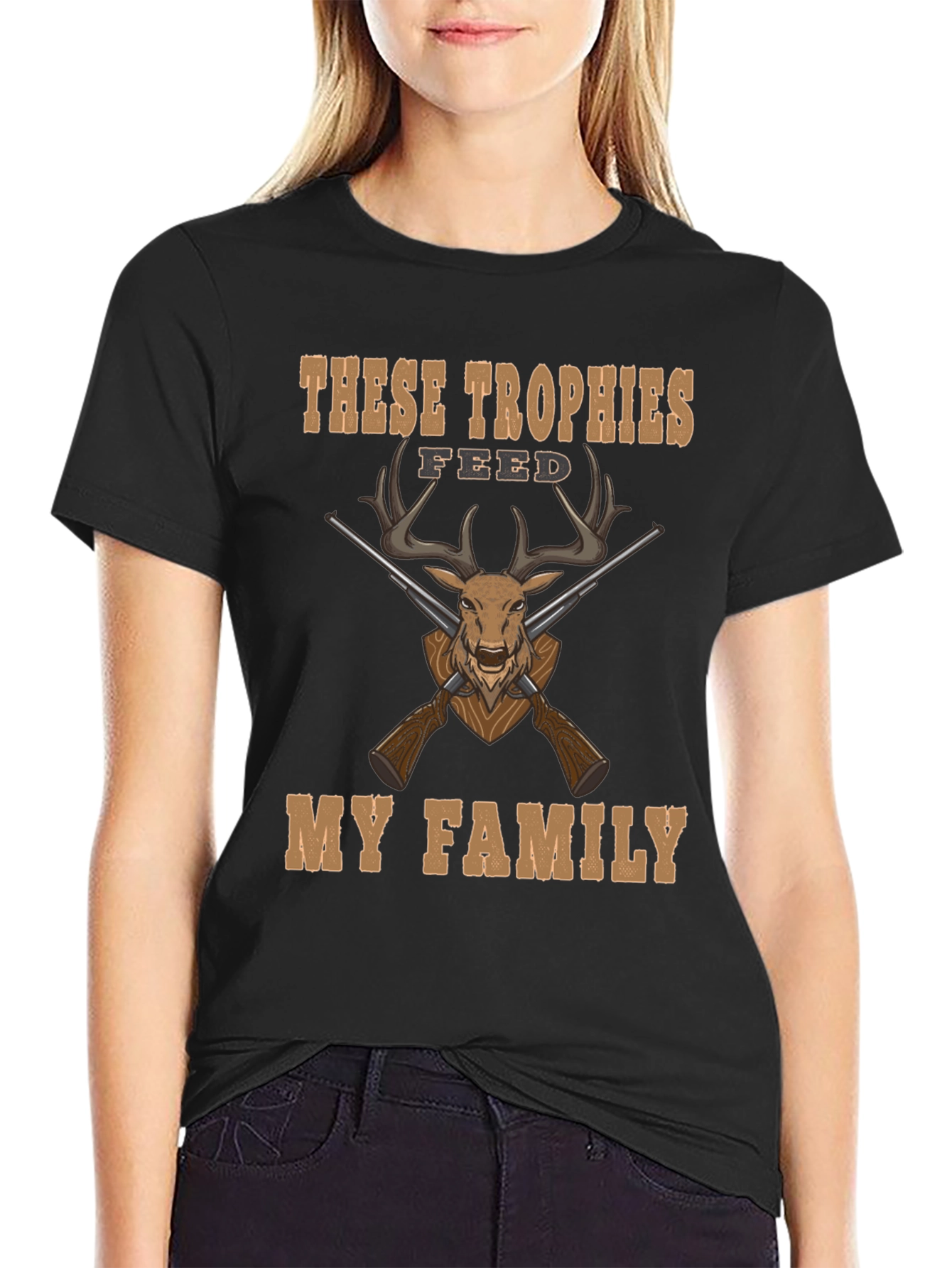Hunting Trophy Graphic T-Shirt