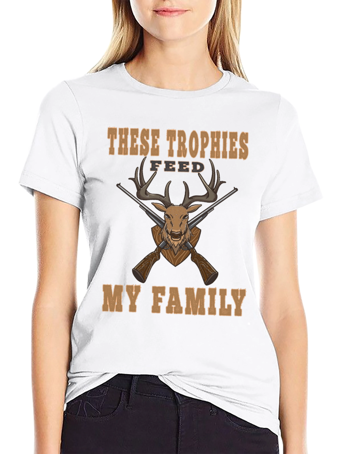 Hunting Trophy Graphic T-Shirt