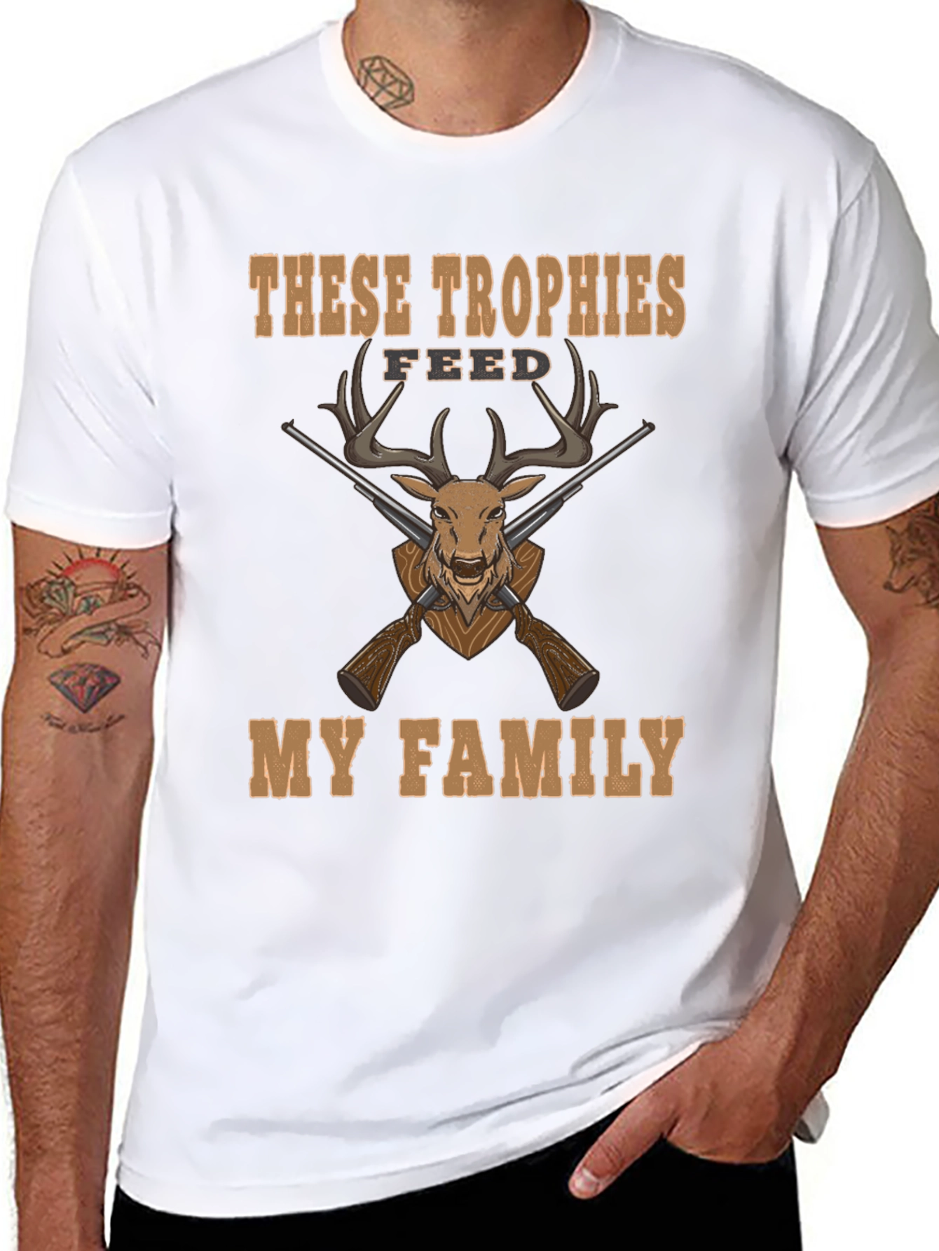 Hunting Trophy Graphic T-Shirt