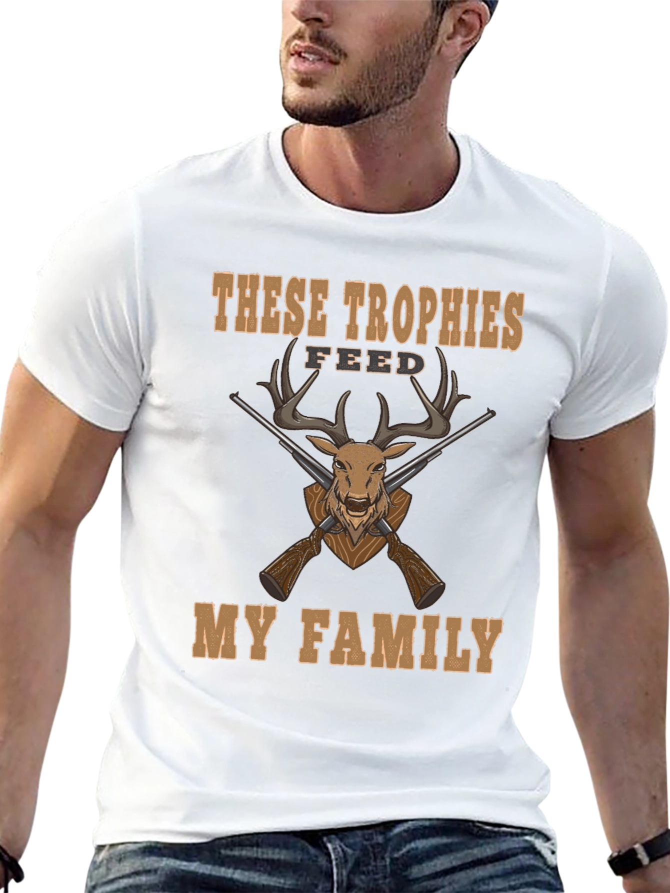 Hunting Trophy Graphic T-Shirt