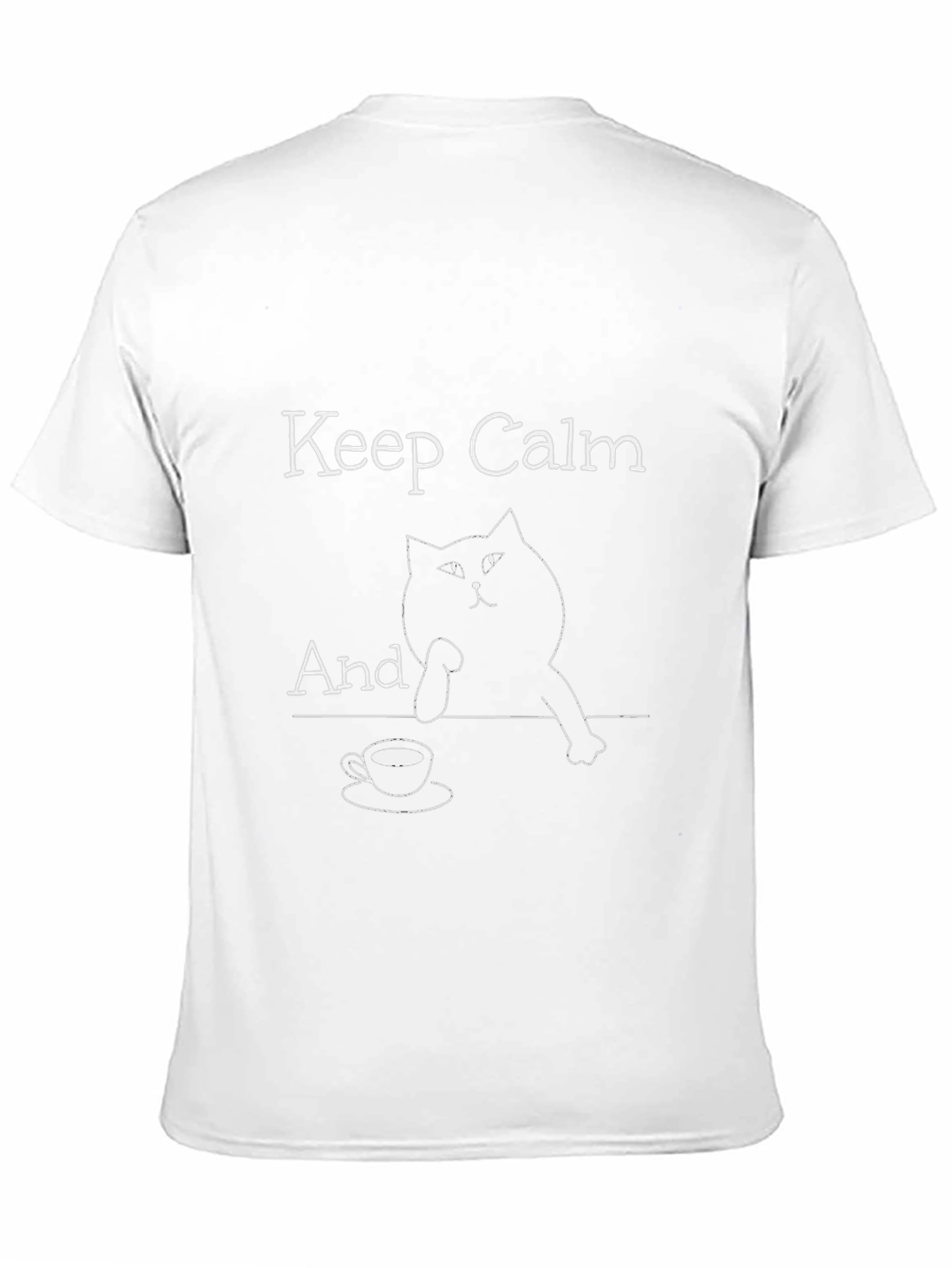 Keep Calm Cat Lover T-Shirt